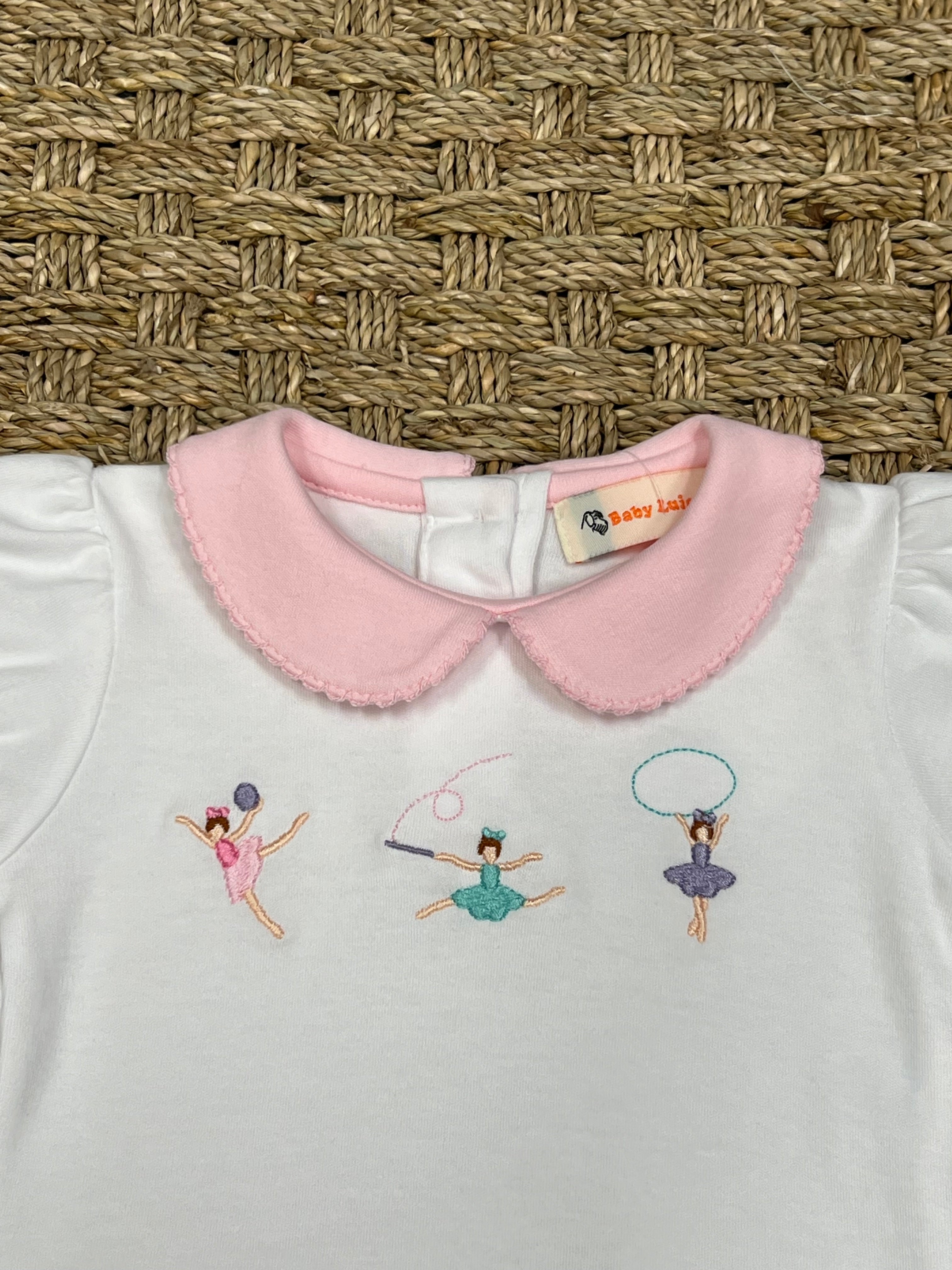 Luigi Diaper Set, Ballerinas on White