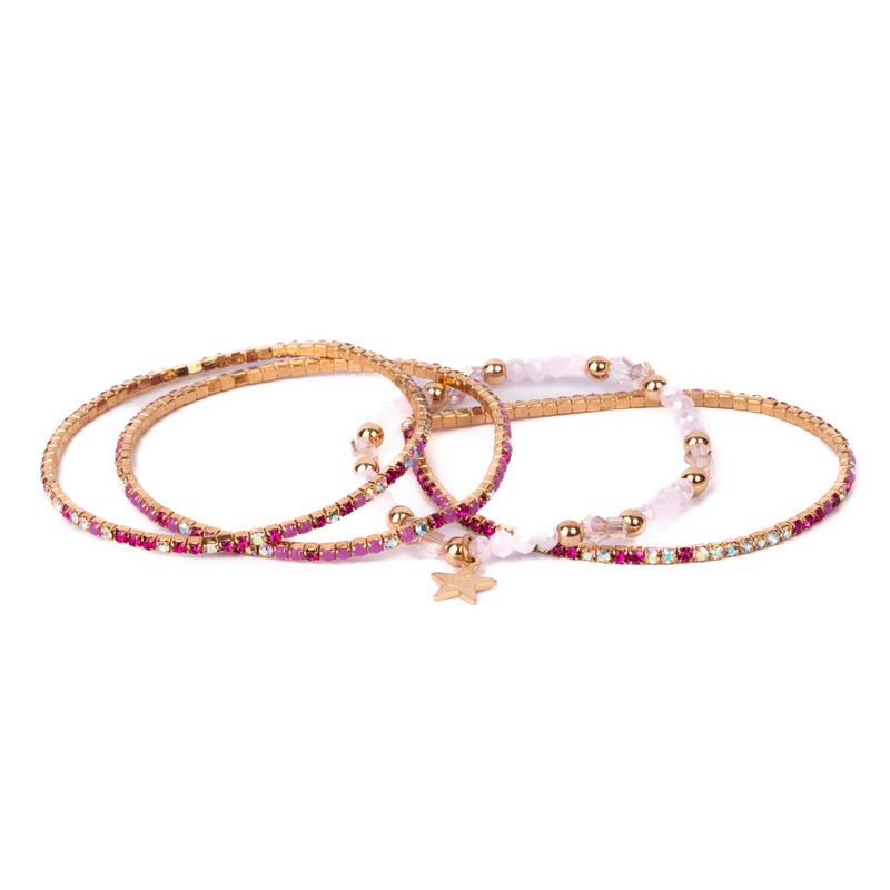 Creative Education Boutique Glam Girl Bracelet Set