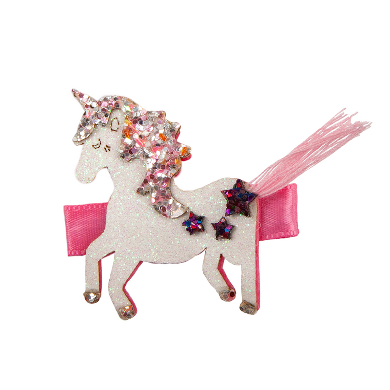 Creative Education Boutique Tassy Tail Unicorn Hair Clip
