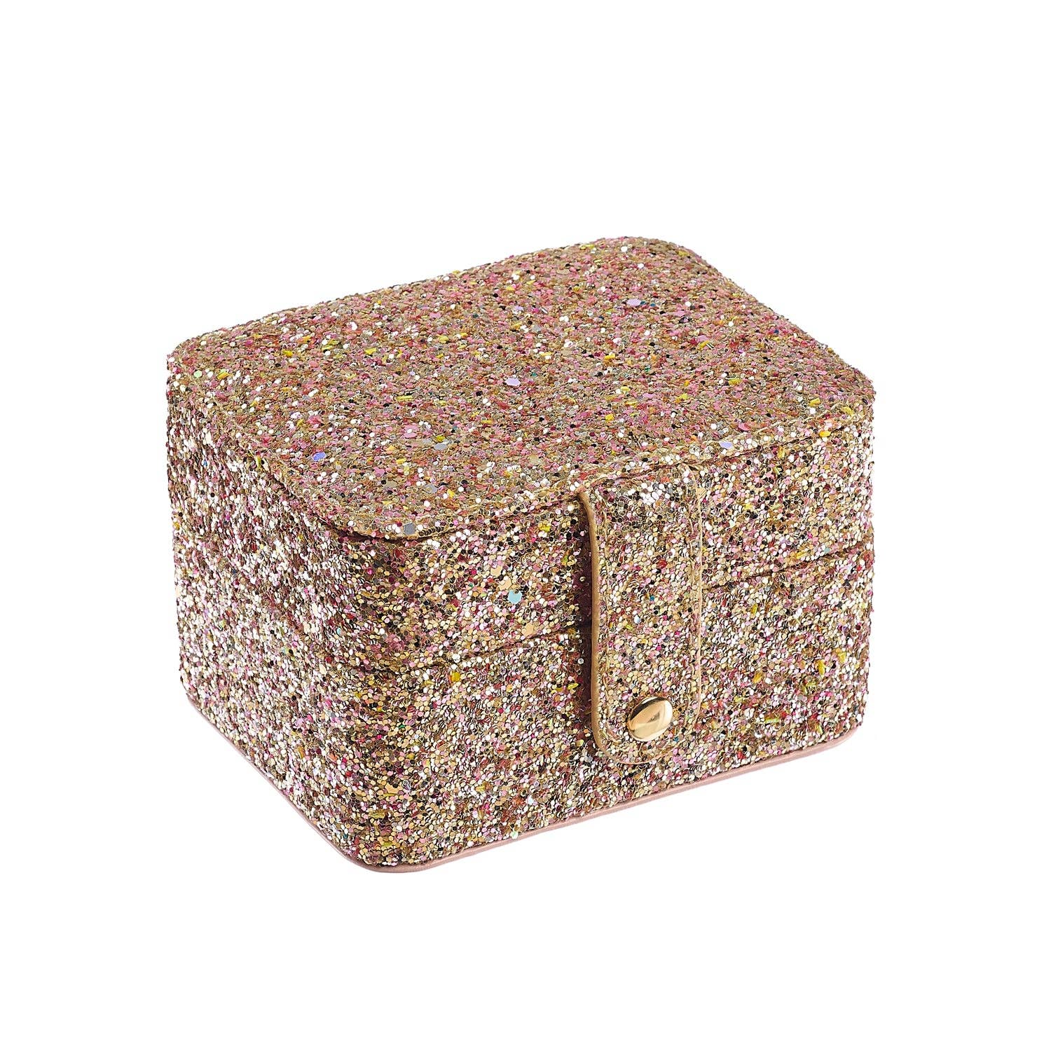 Rockahula Confetti Glitter Gold Jewellery Box