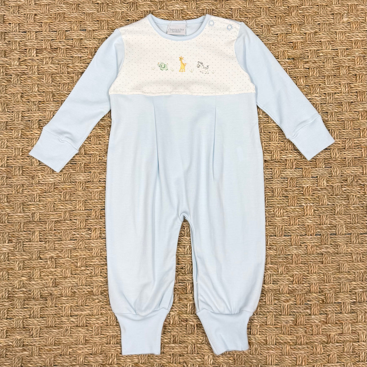 Squiggles Baby Safari Coverall