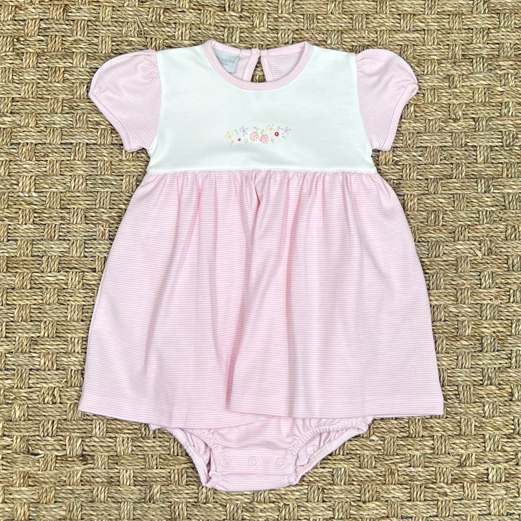 Squiggles Strawberry Fields Dressy Bubble