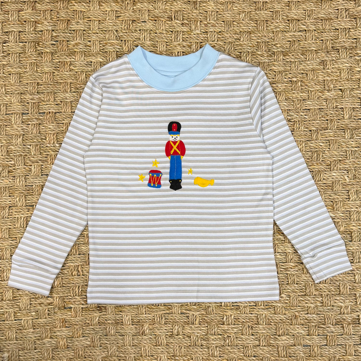 Squiggles Nutcracker Striped Tee