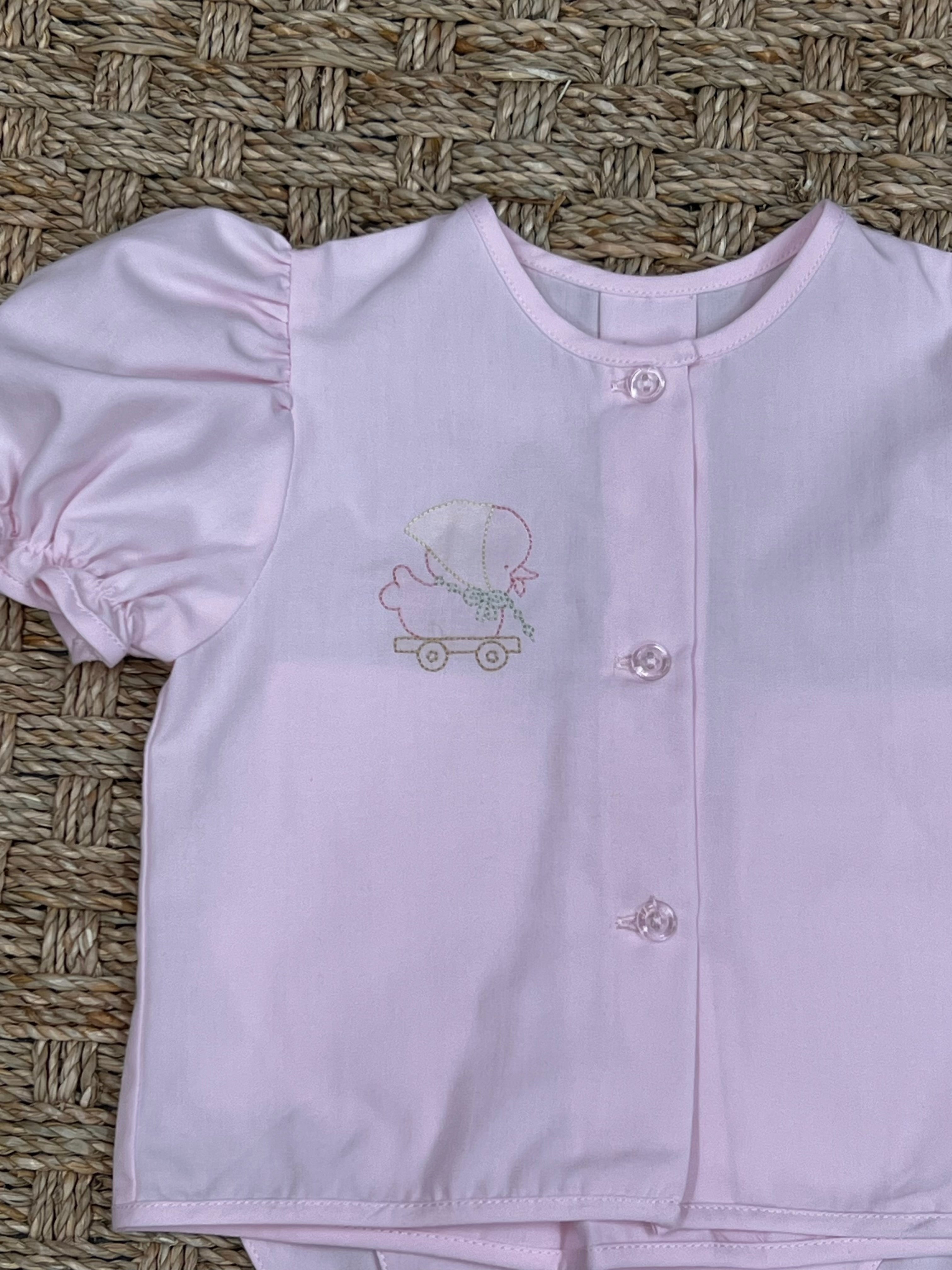 Auraluz Pink Chick Diaper Set