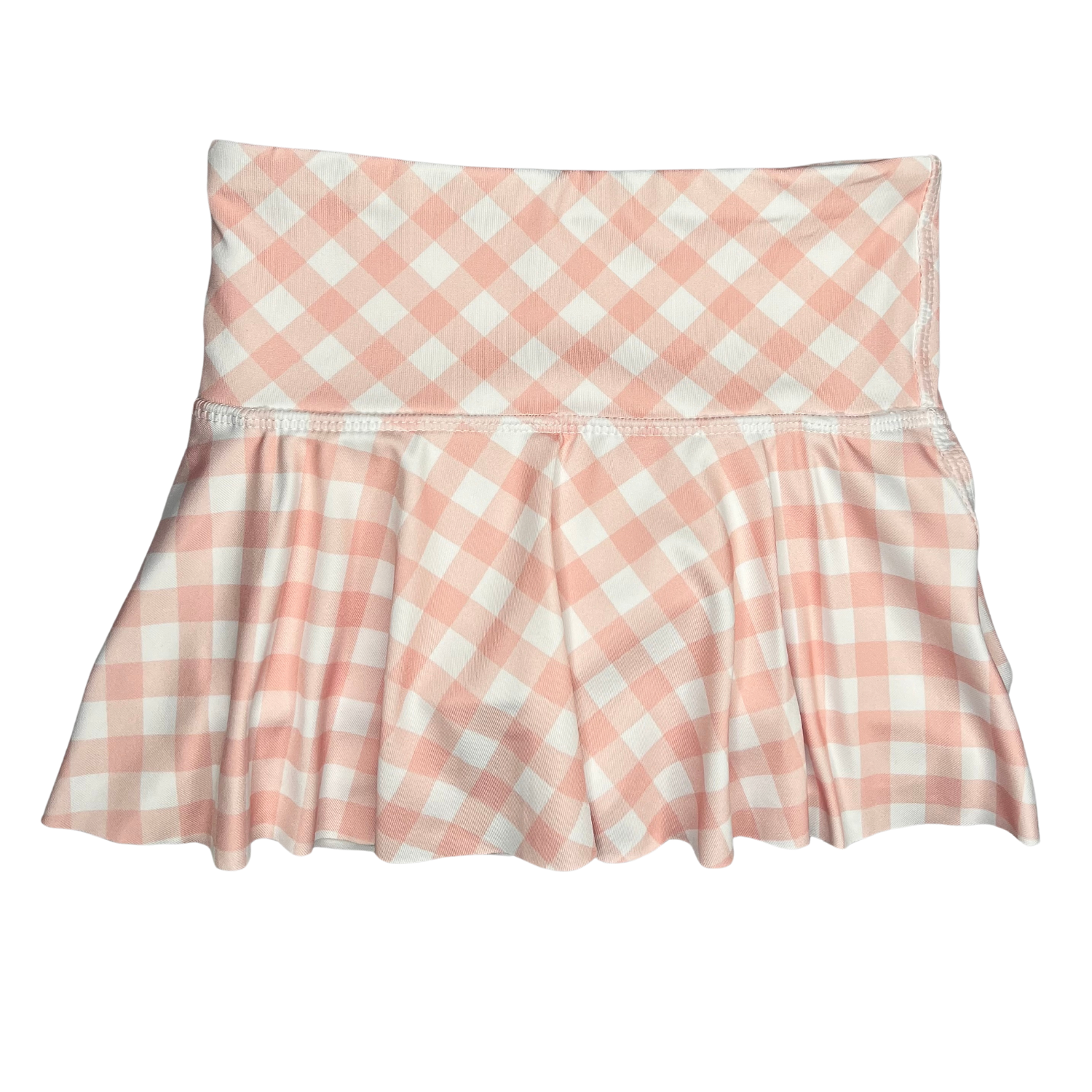 Honesty Skirt, Pink Gingham