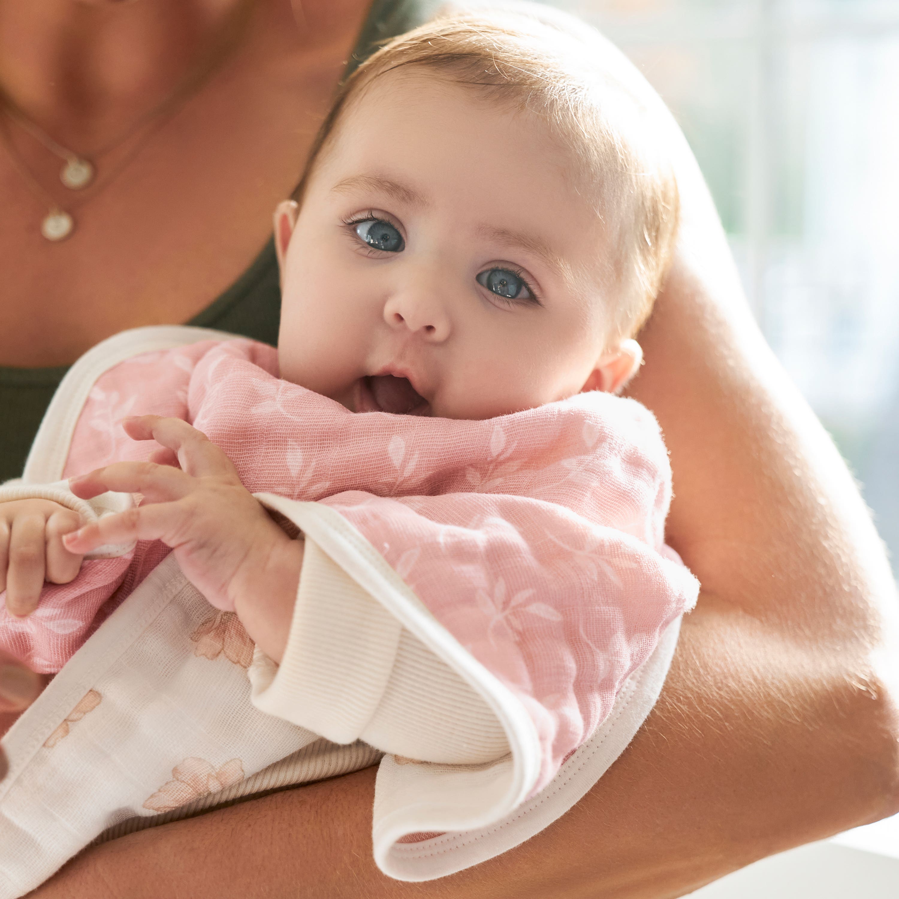 Aden & Anais Earthly Organic Muslin Burpy Bibs