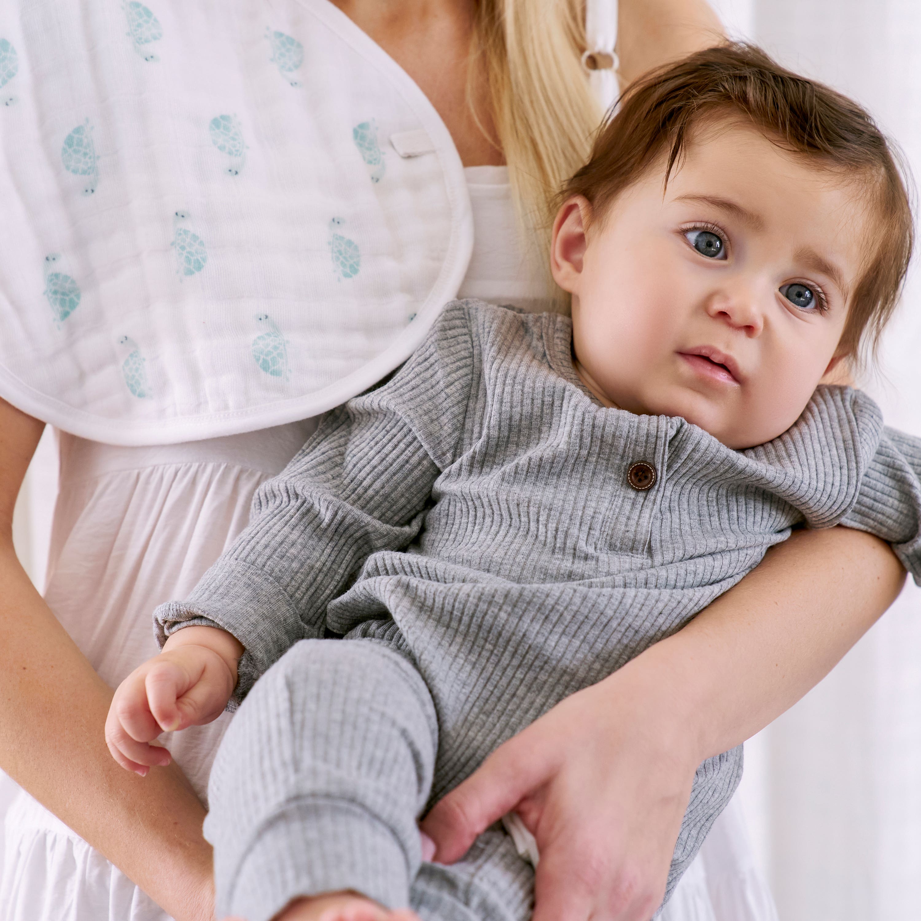 Aden & Anais Animal Kingdom Organic Muslin Burpy Bibs