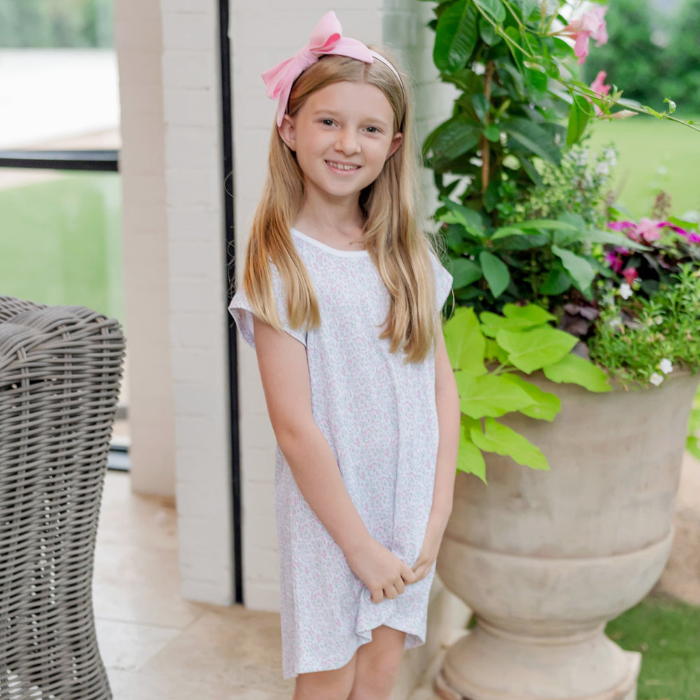 Lila and Hayes Sadie Girls Dress, Garden Soiree