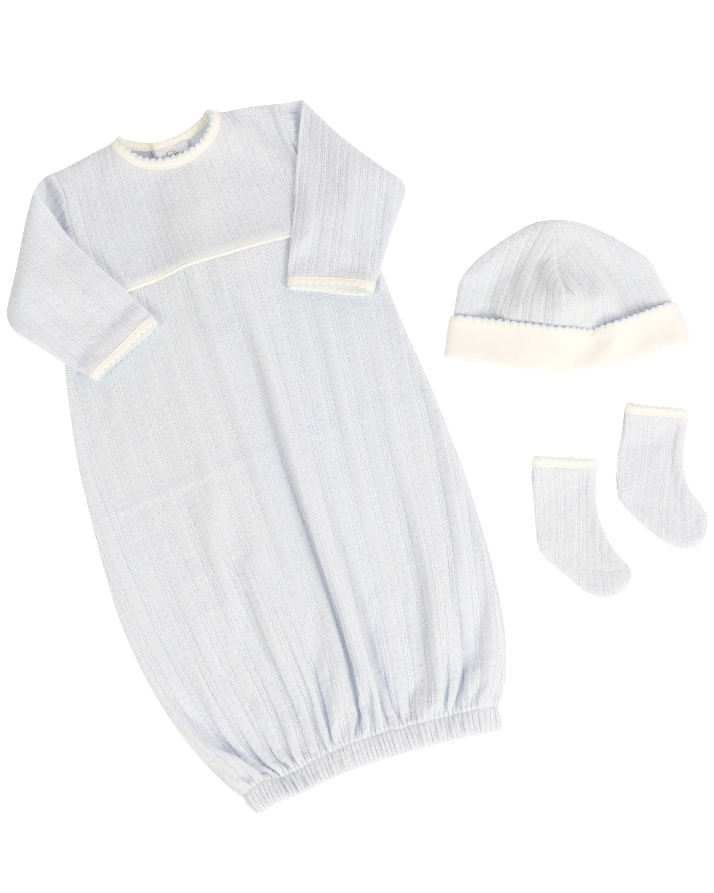 Yellow Lamb Amory Gift Set, Blue