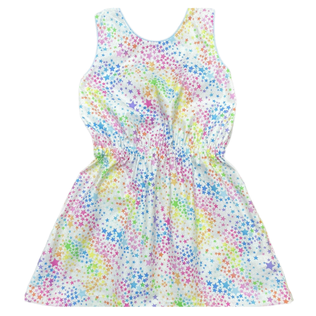 James & Lottie Kristin Knot Dress, Glitter Stars