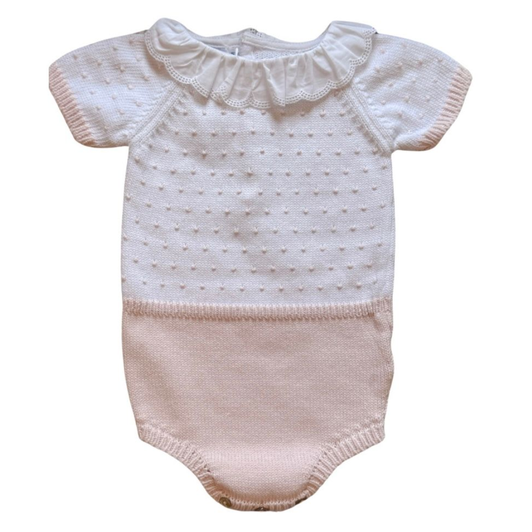 Mi Lucero Ruffle Pink Dot Bubble