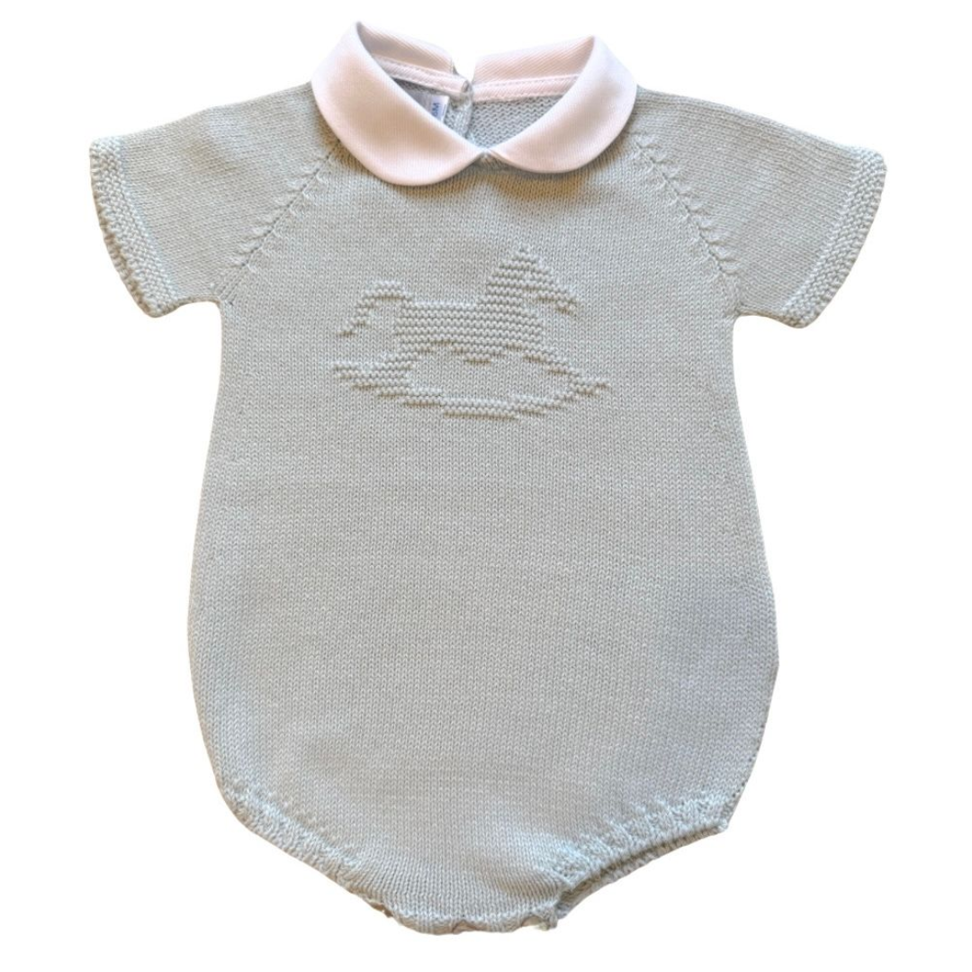 Mi Lucero Light Blue Rocking Horse Bubble