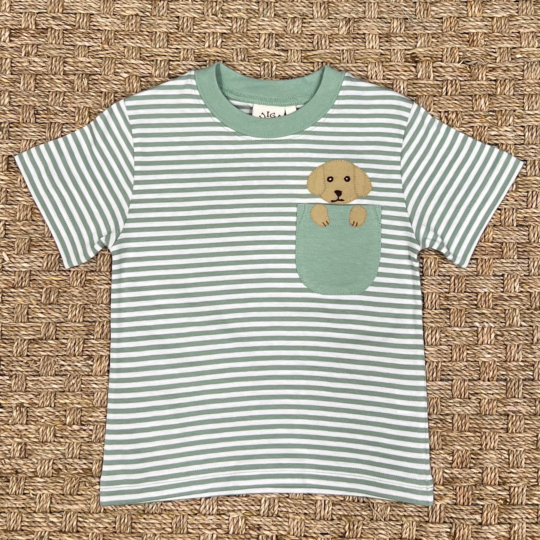 Luigi Tee, Puppy on Ambrosia Stripe