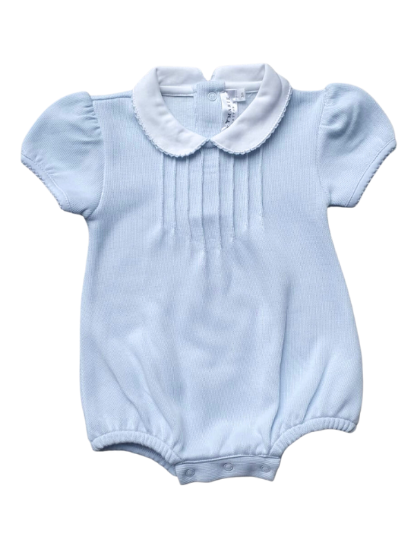 Milly Marie Girl's Blue Special Knit Bubble