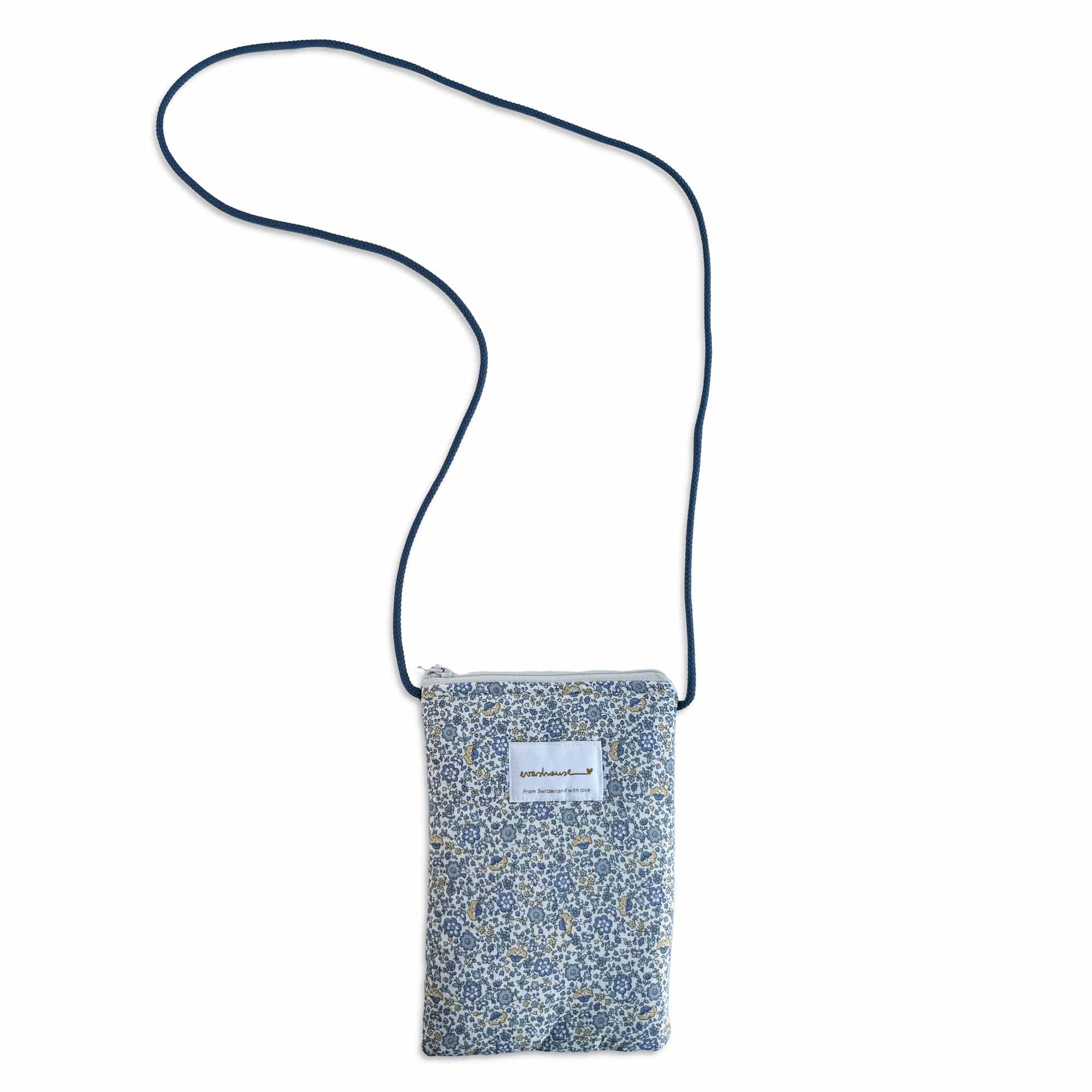 Eva's House Winter Flowers Cell Phone Purse