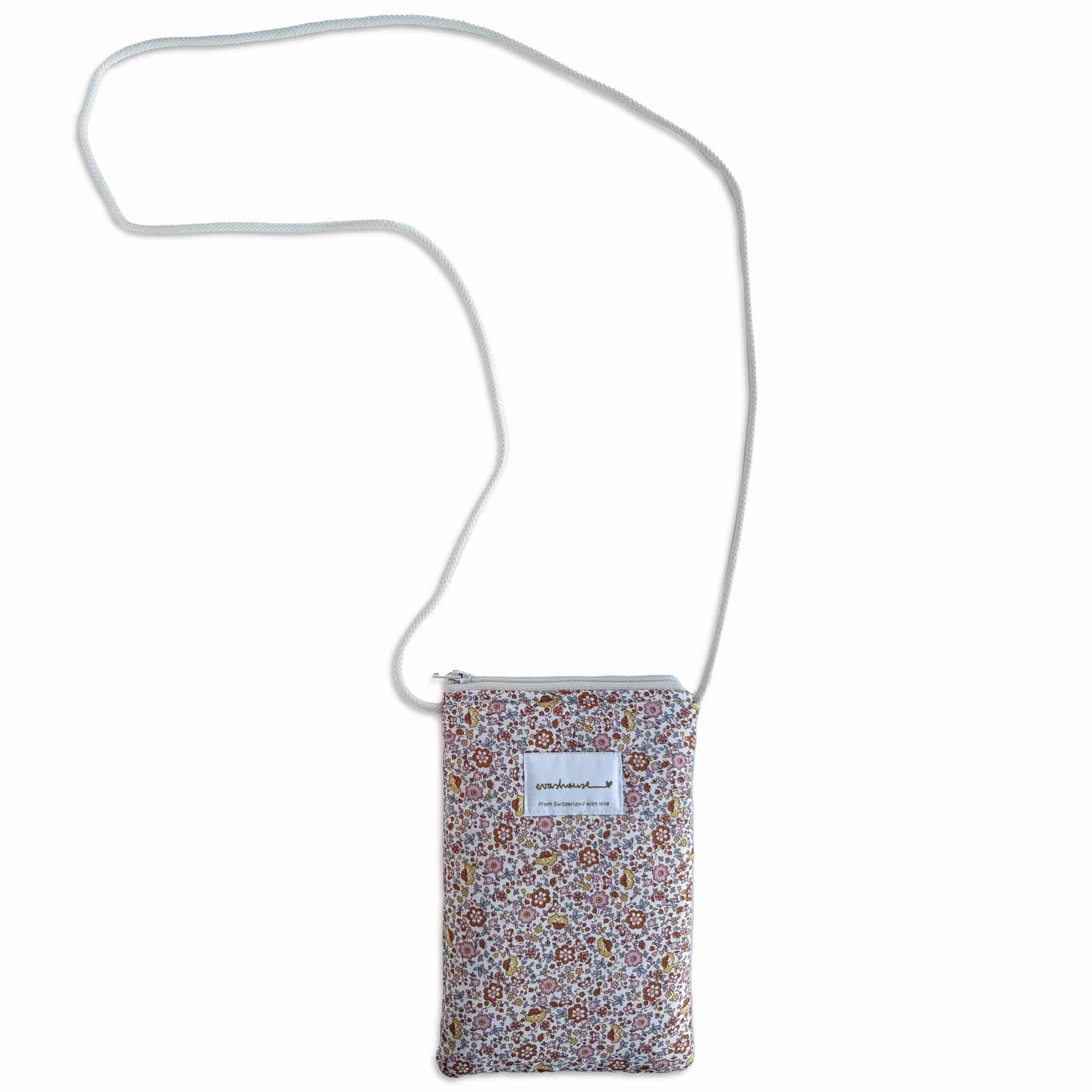 Eva's House Winter Flowers Cell Phone Purse