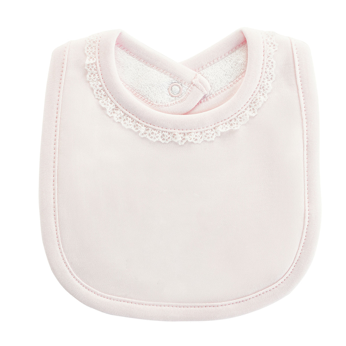 Junior Champ Printed Bib For Babies in Pink
