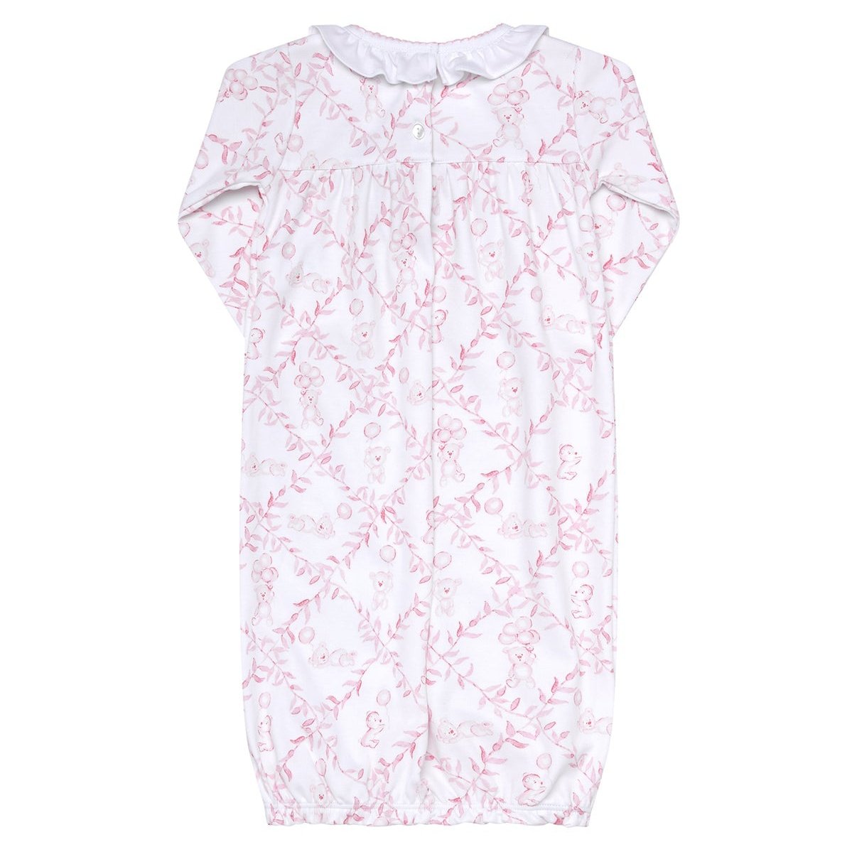 Nella Pima Pink Bears Trellace Gown