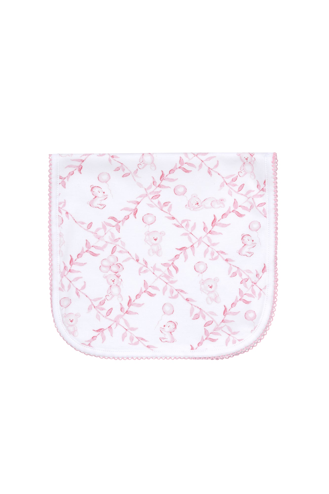 Nella Pima Bears Trellace Burp Cloth