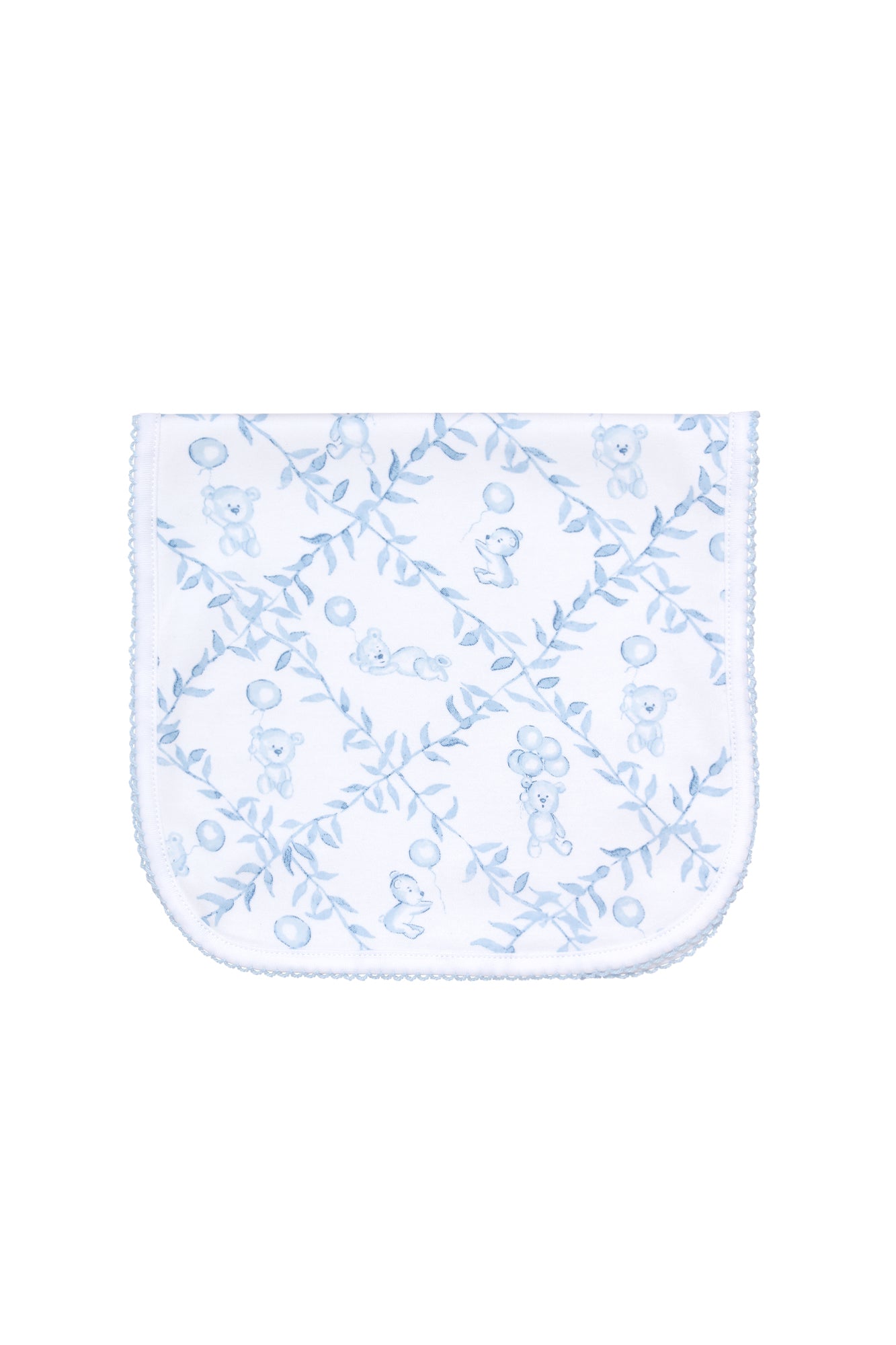 Nella Pima Bears Trellace Burp Cloth