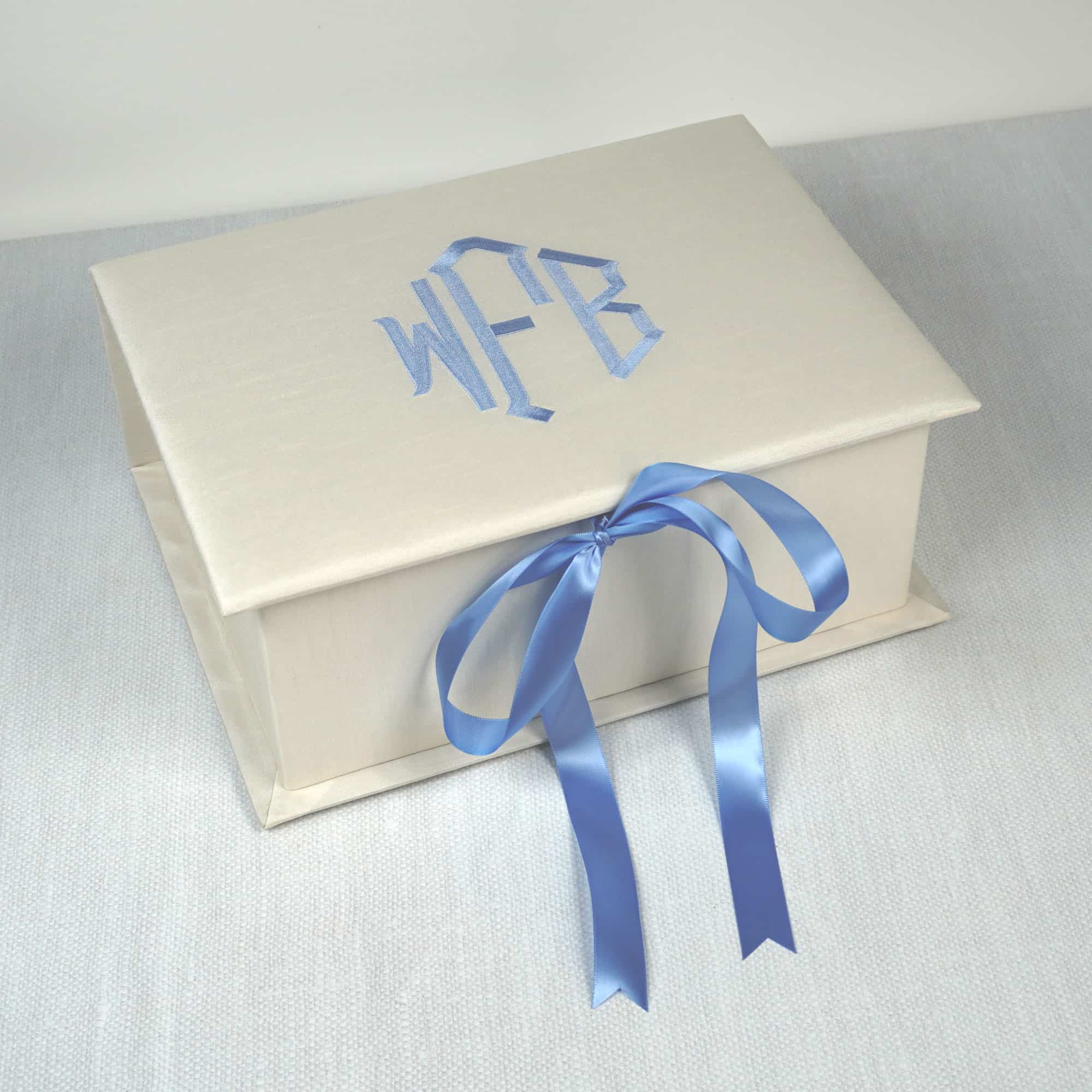 Marcela Personalized Medium Baby Keepsake Box