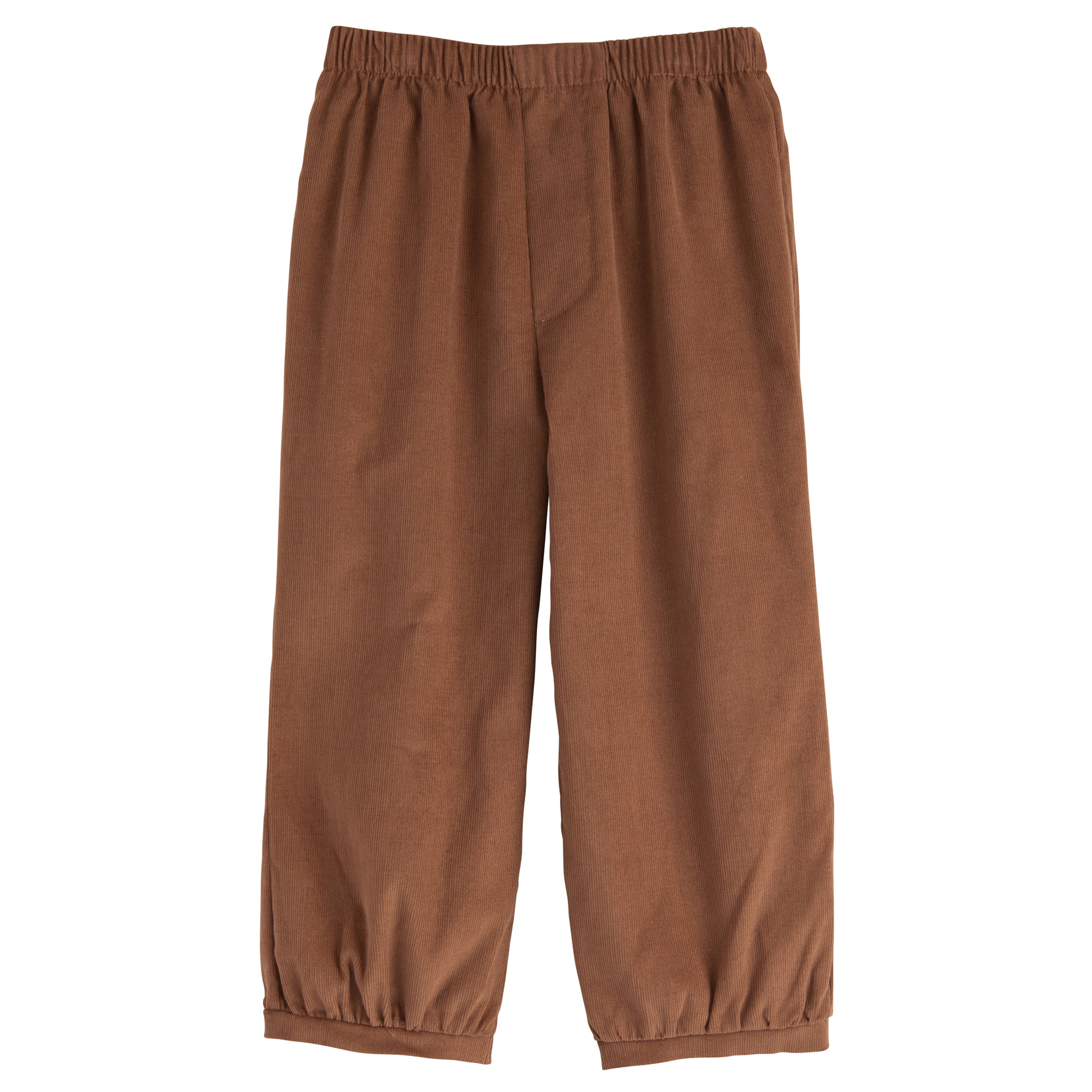 Little English Banded Pant, Chestnut Corduroy