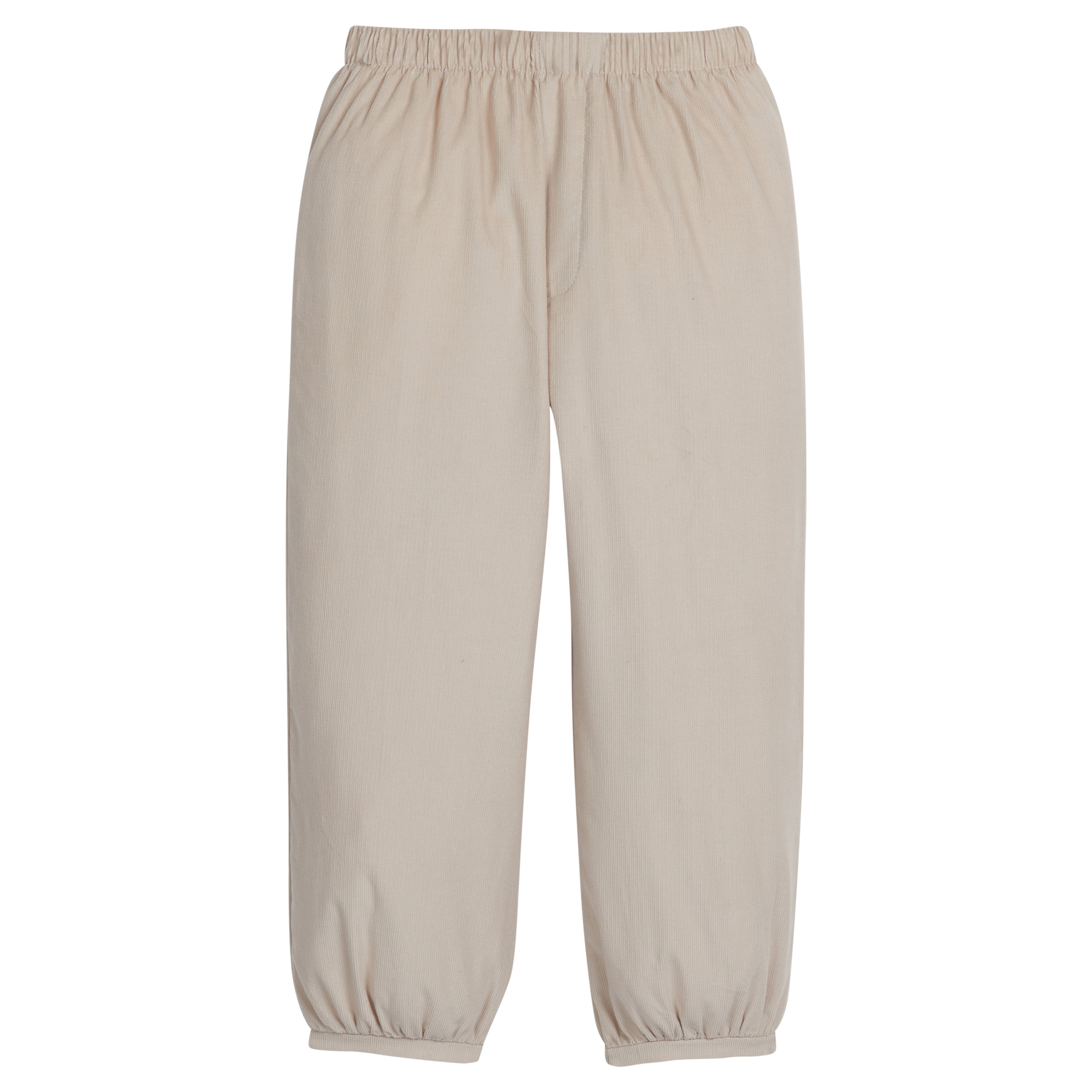 Little English Banded Pant, Stone Corduroy
