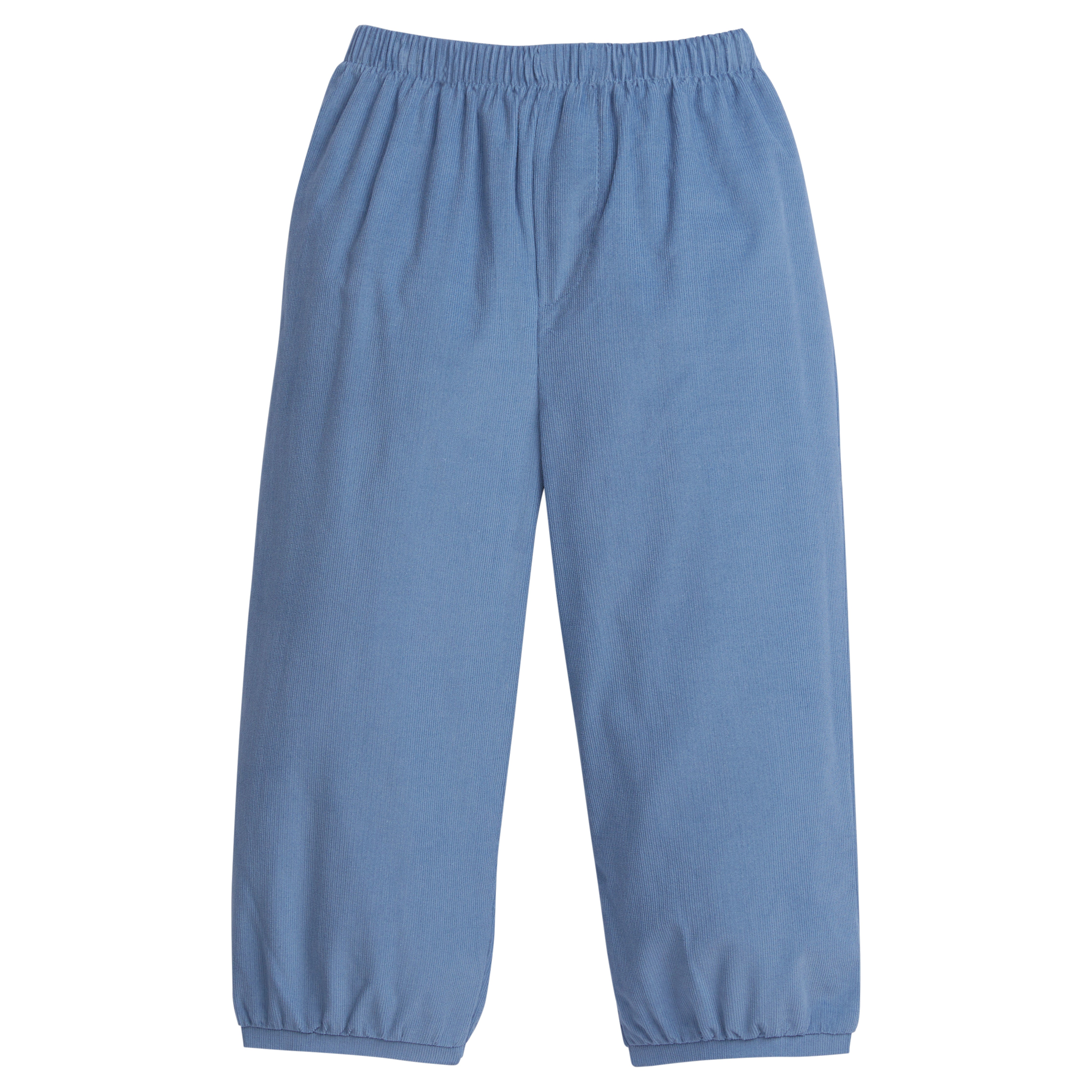 Little English Banded Pant, Stormy Blue Corduroy