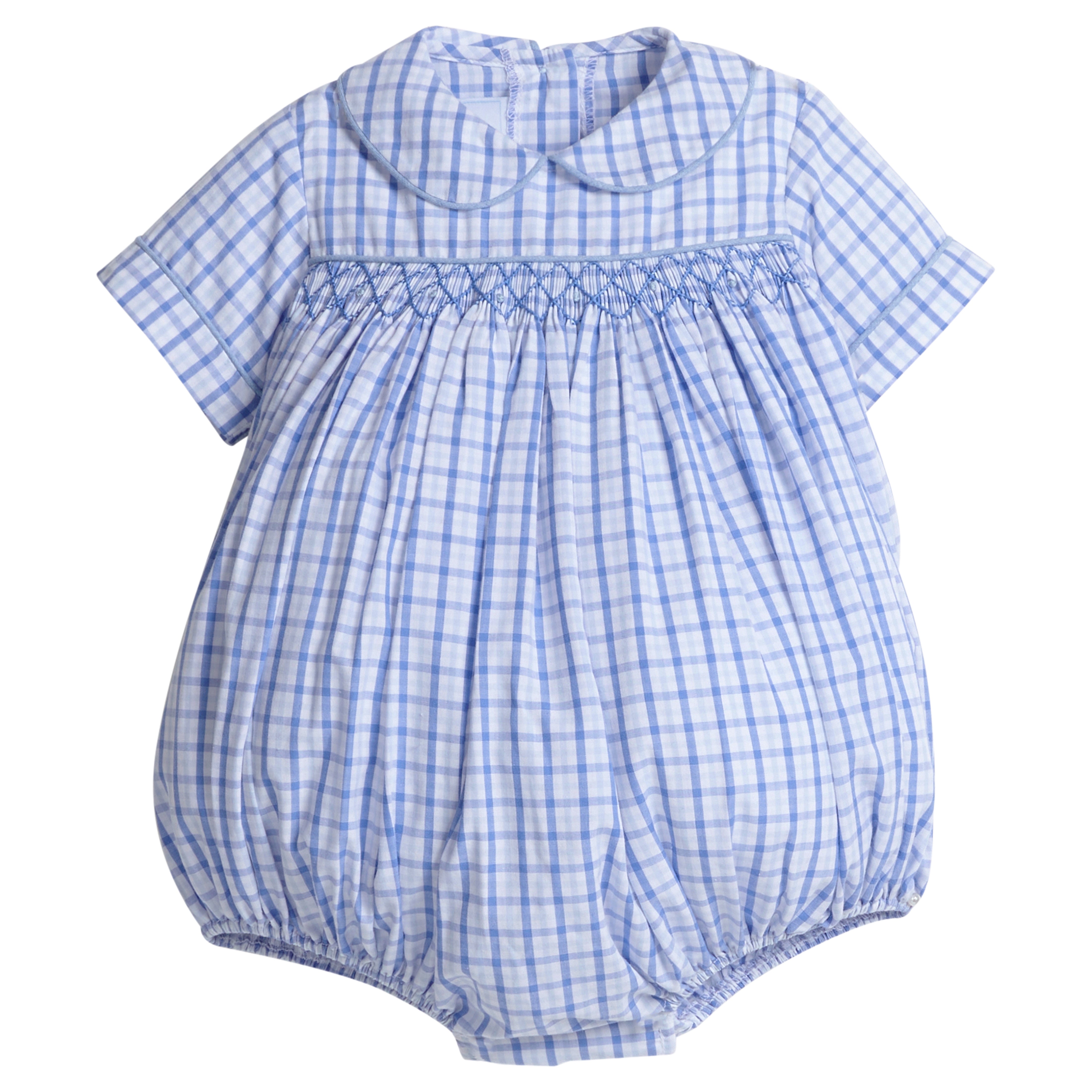 Little English Barrington Bubble, Woodberry Plaid | shopnurseryrhymes