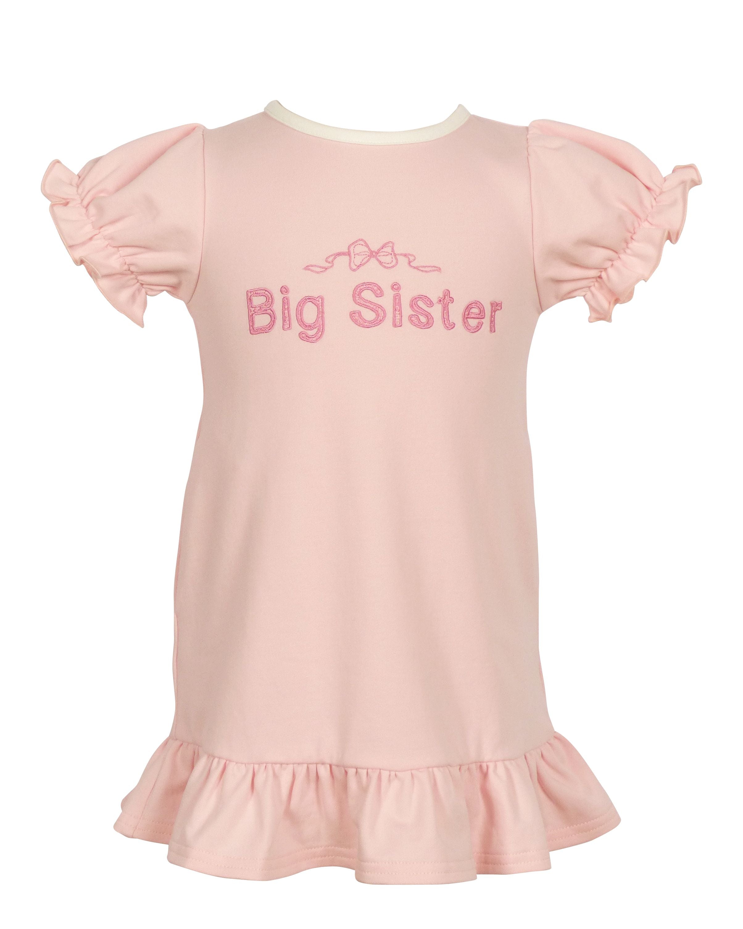 Yellow Lamb Big Sister Dress