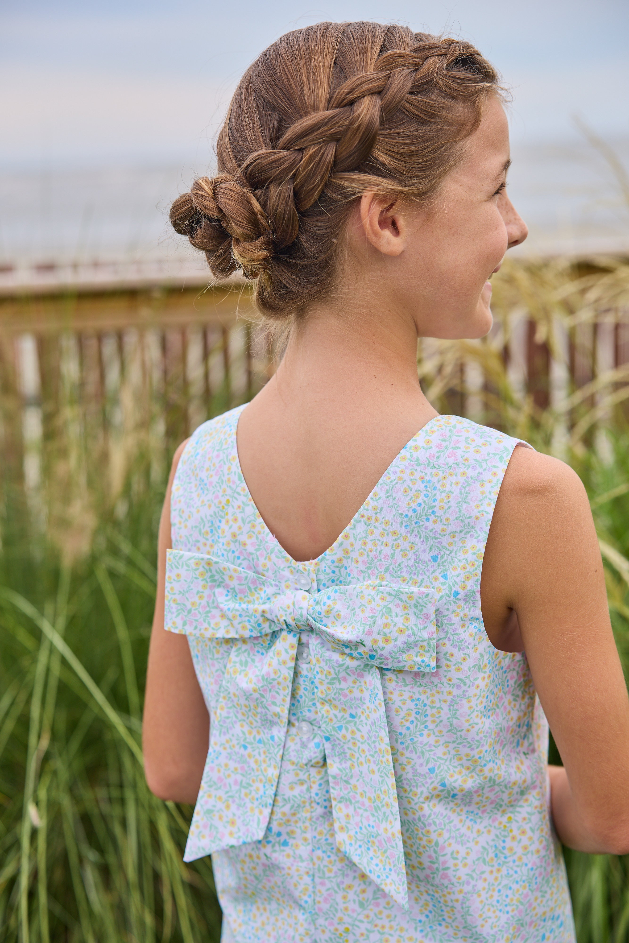 Little English Biz Dress, Briarcliff Floral