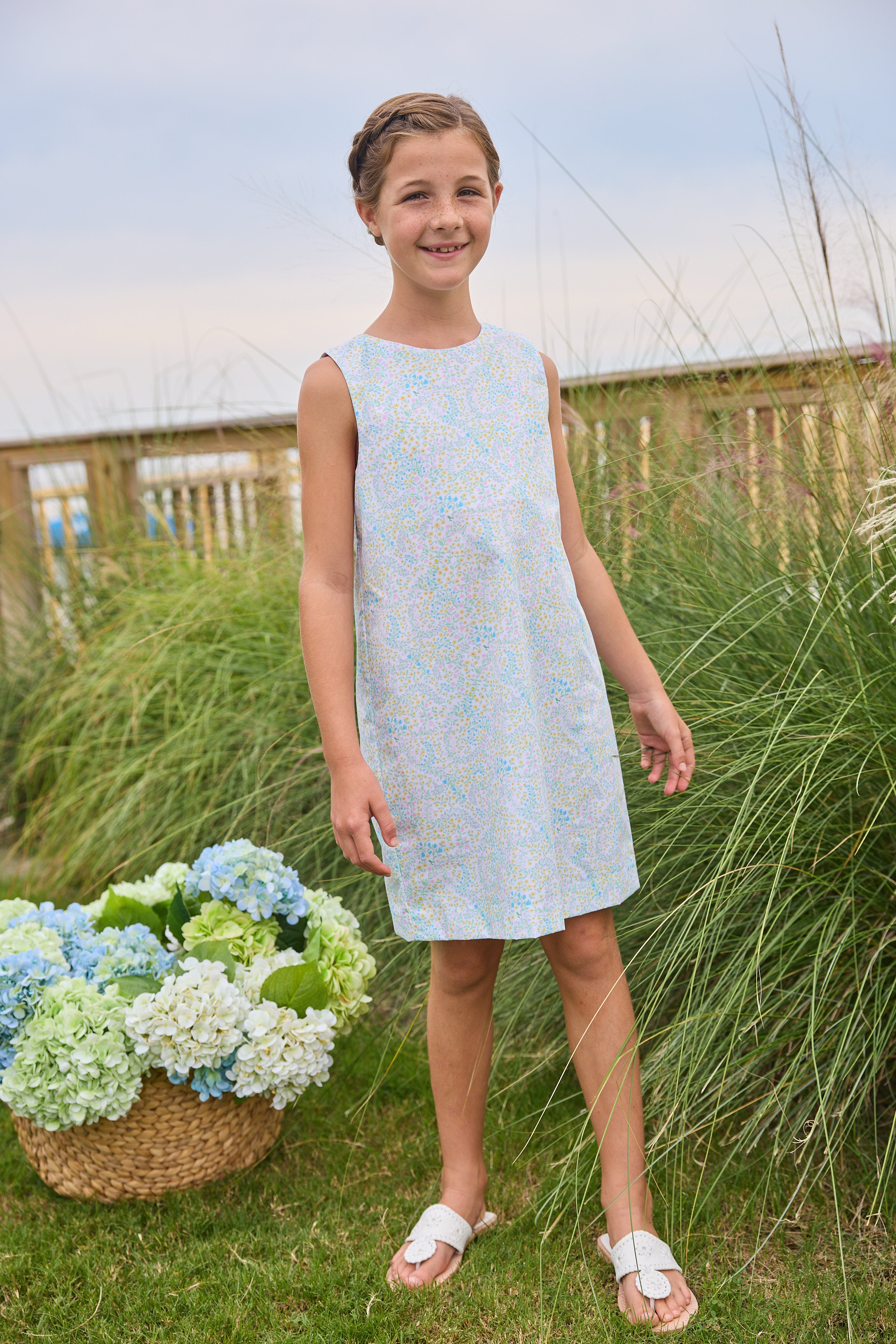 Little English Biz Dress, Briarcliff Floral