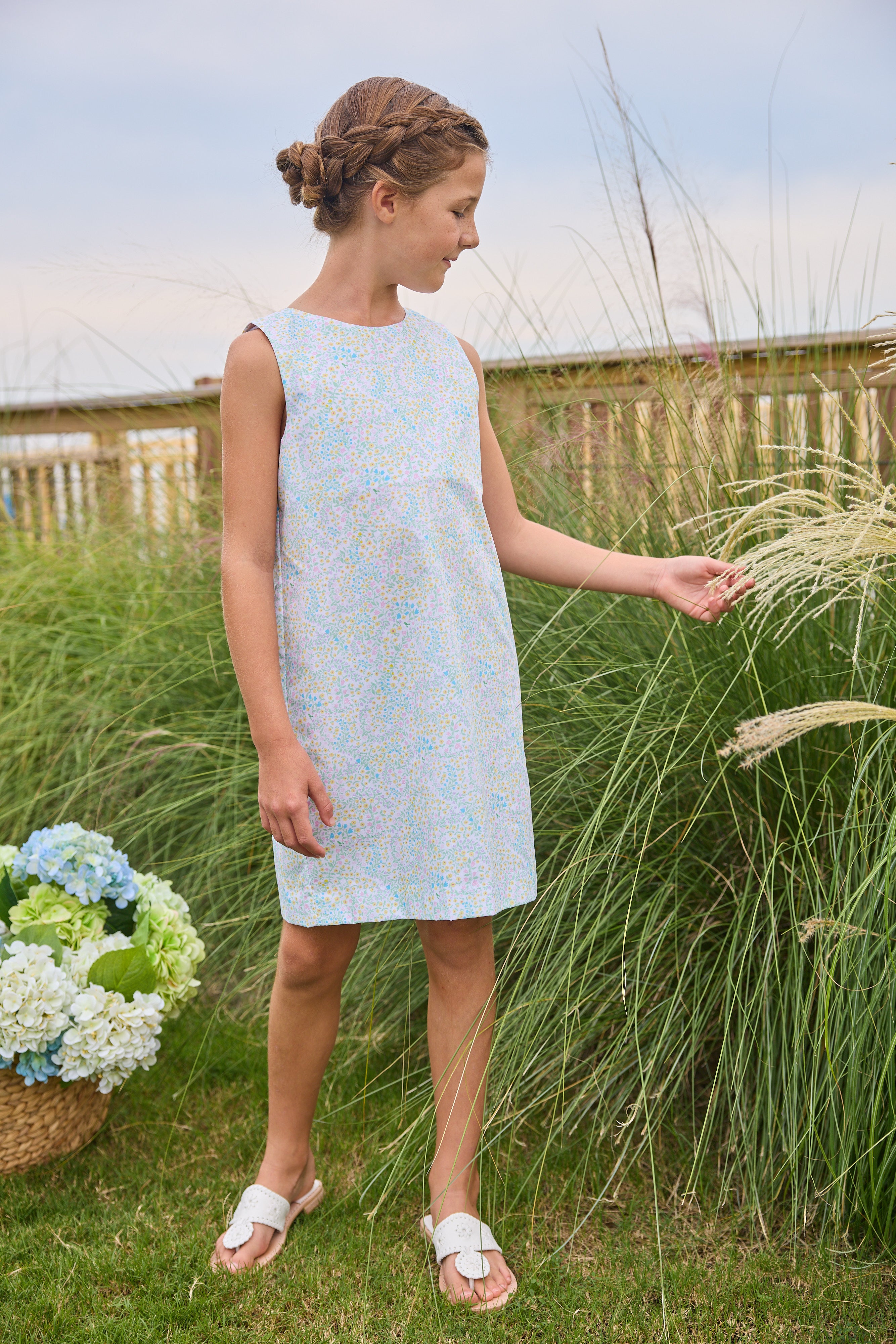 Little English Biz Dress, Briarcliff Floral