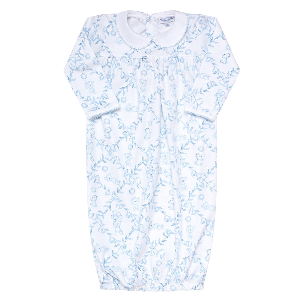 Nella Pima Blue Bears Trellace Gown