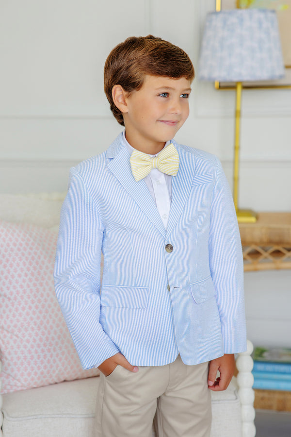 Beaufort Bonnet Grandccasion Booker Blazer, Breakers Blue Seersucker