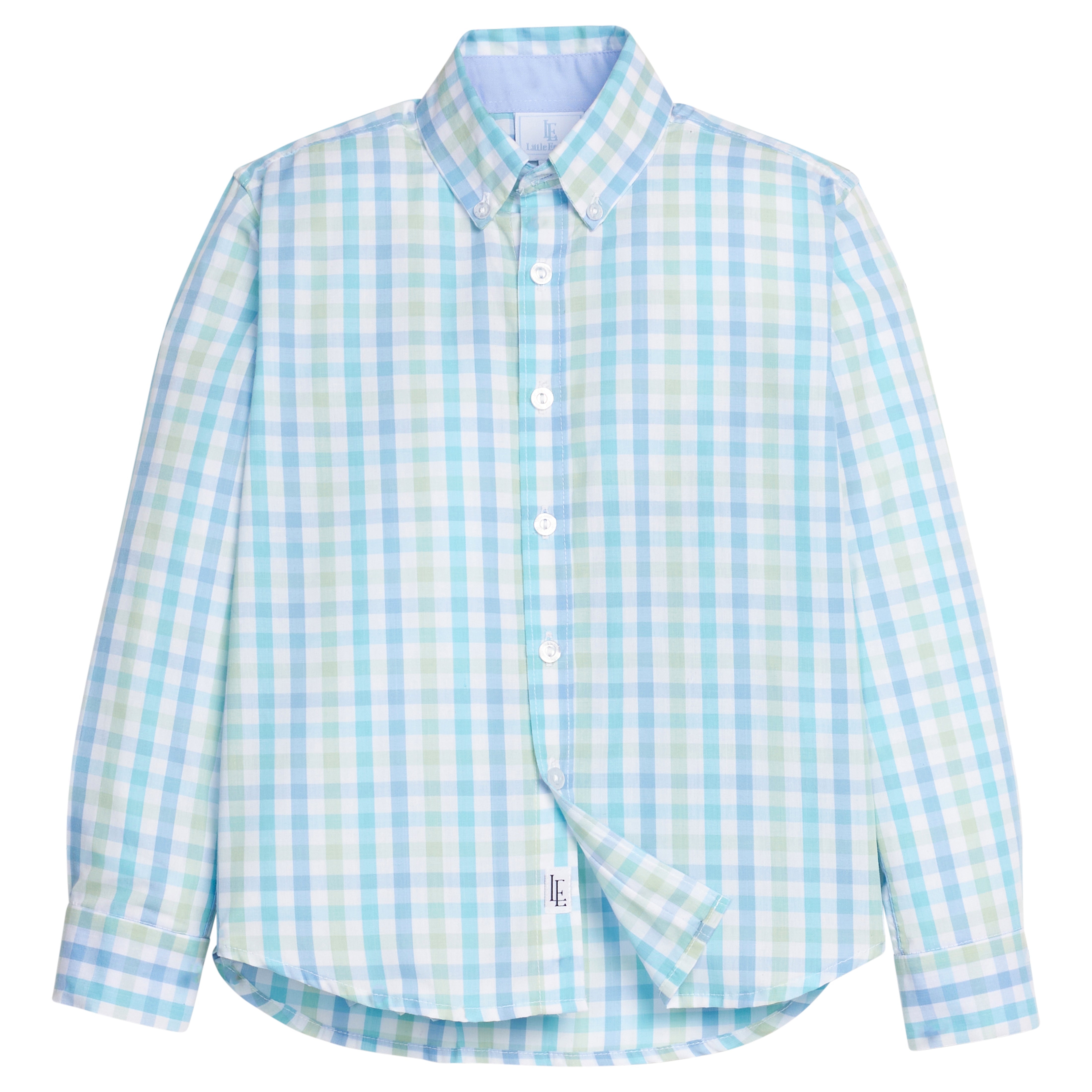 Little English Button Down Shirt, Briarcliff Plaid
