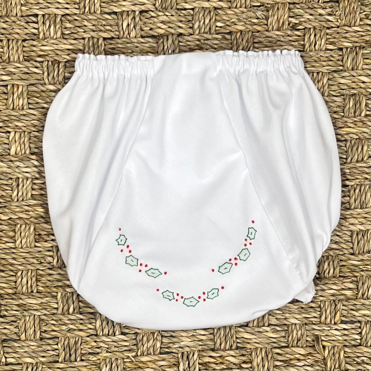 Auraluz Panty with Holly Embroidery
