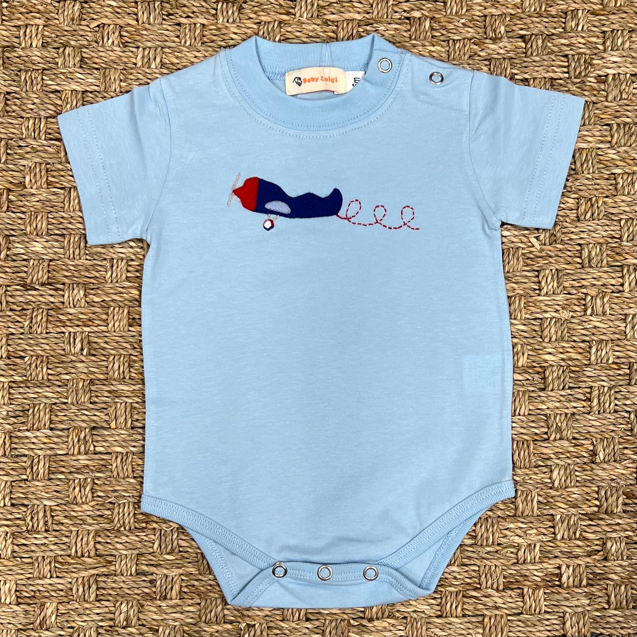 Luigi Bubble, Airplane on Powder Baby Blue