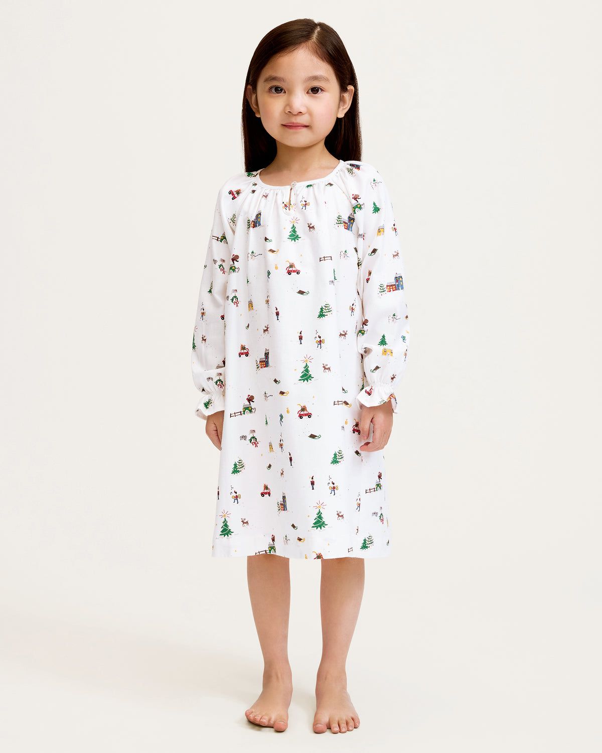 Petite Plume Delphine Nightgown, Holiday Town