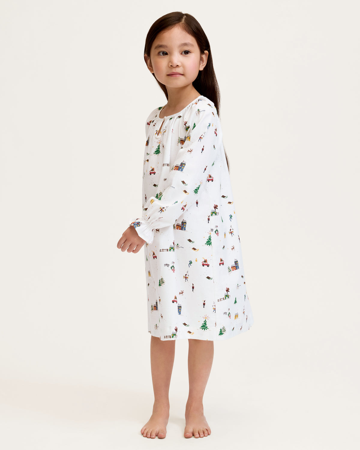 Petite Plume Delphine Nightgown, Holiday Town