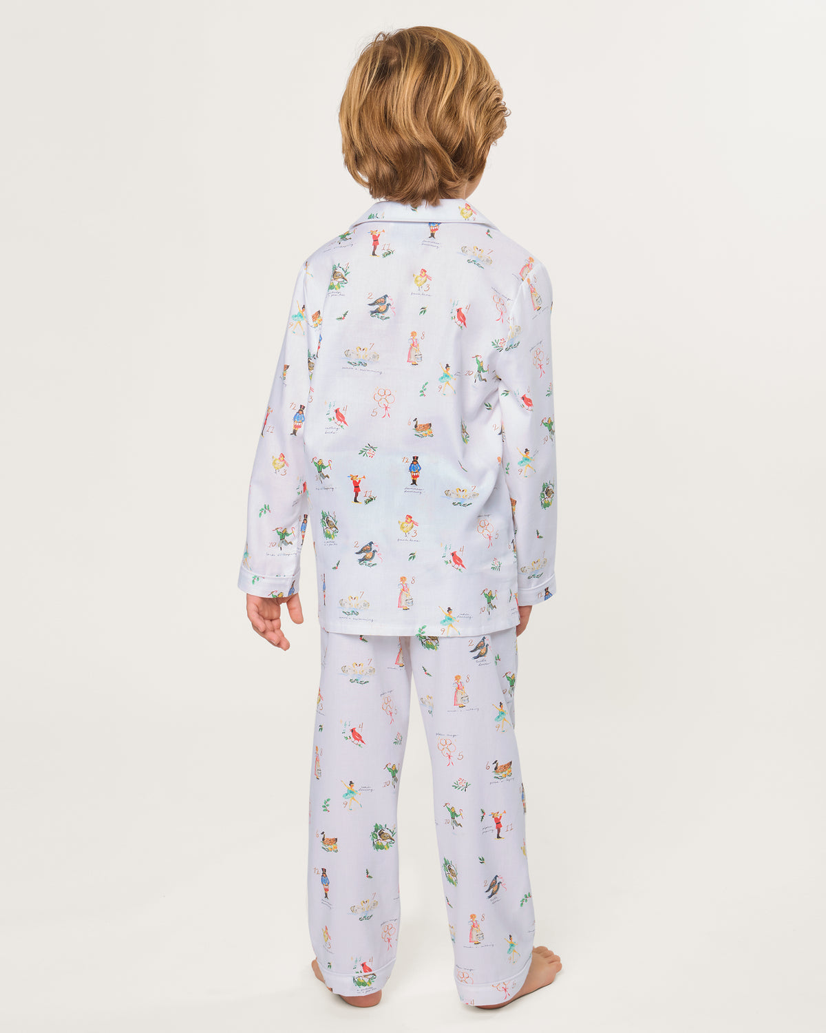 Petite Plume Kid's Twill Pajama, 12 Days of Christmas