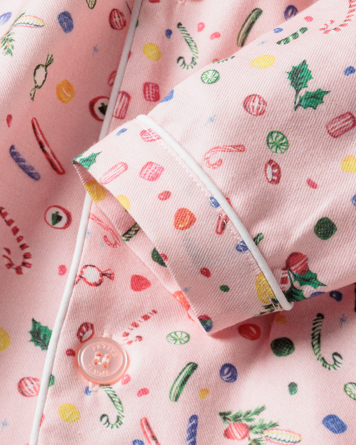 Petite Plume Kid's Twill Pajama, Vintage Sweets