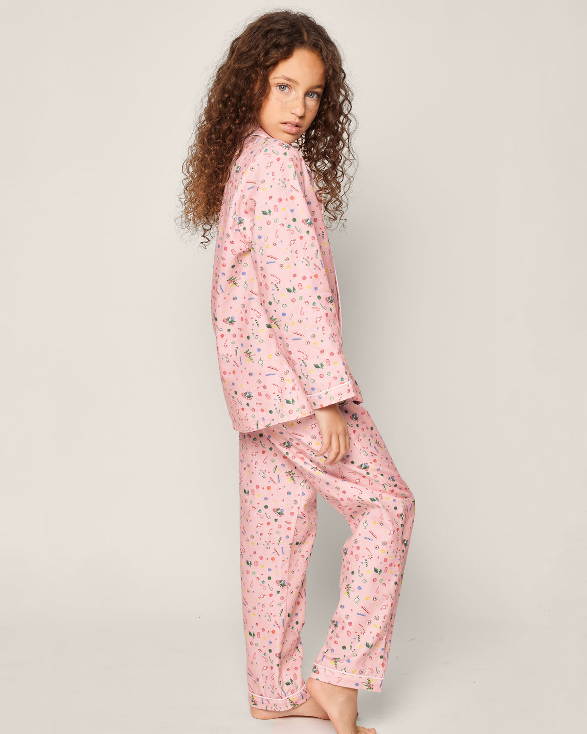 Petite Plume Kid's Twill Pajama, Vintage Sweets