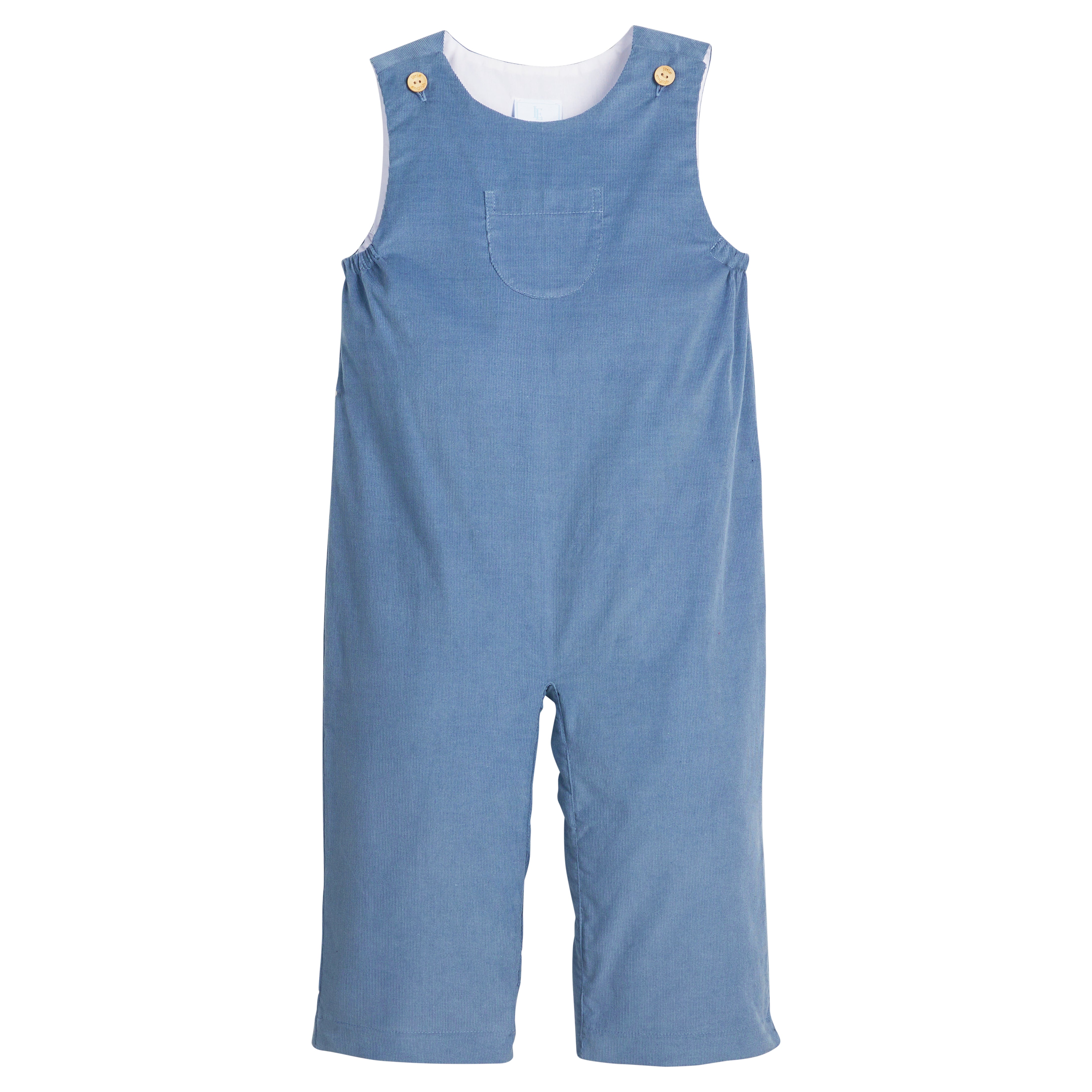 Little English Campbell Overall, Stormy Blue Corduroy