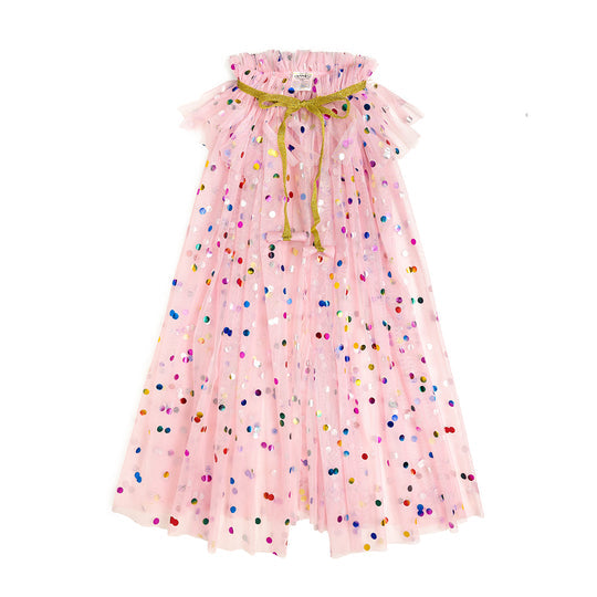 Sweet Wink Pink Confetti Cape