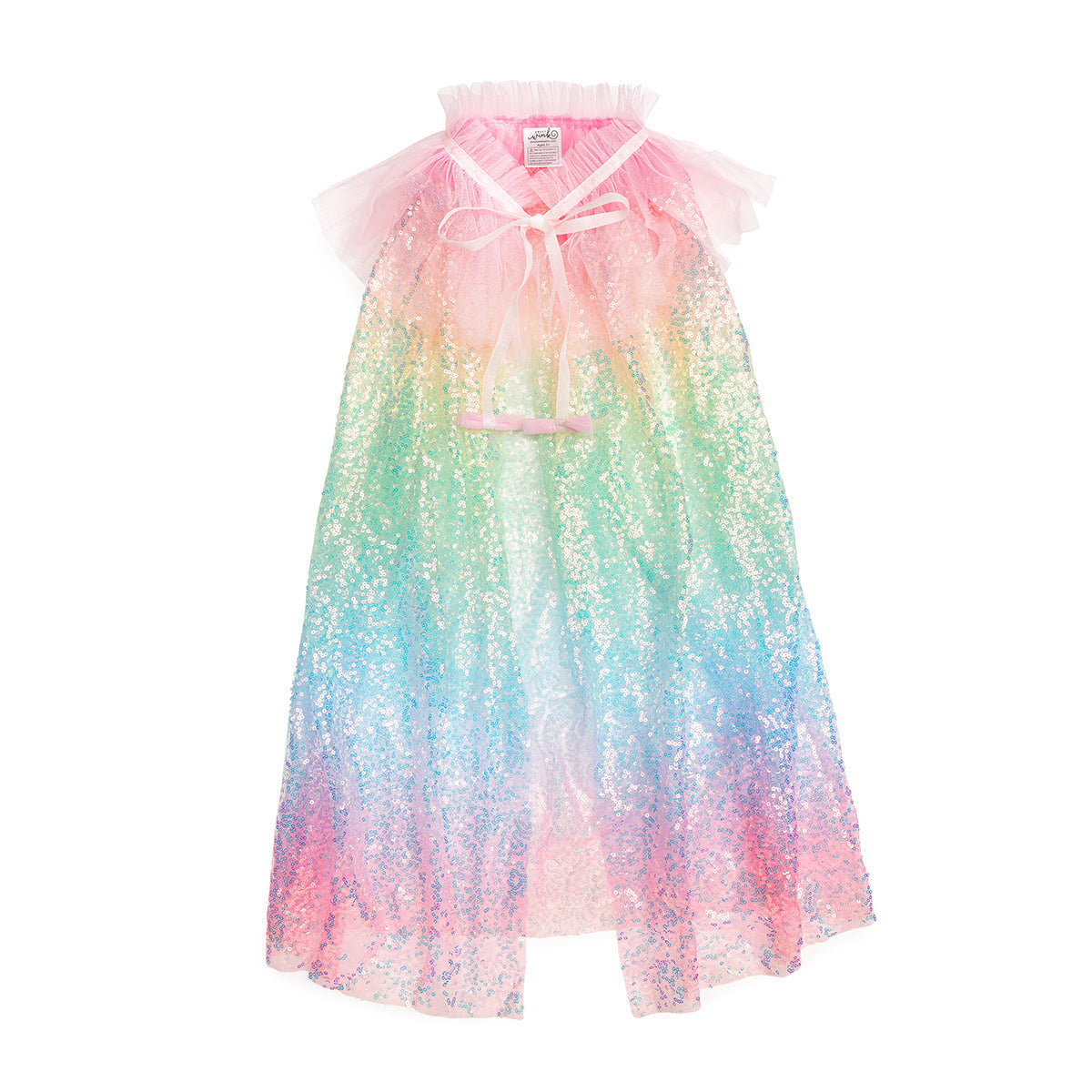 Sweet Wink Rainbow Sequin Cape