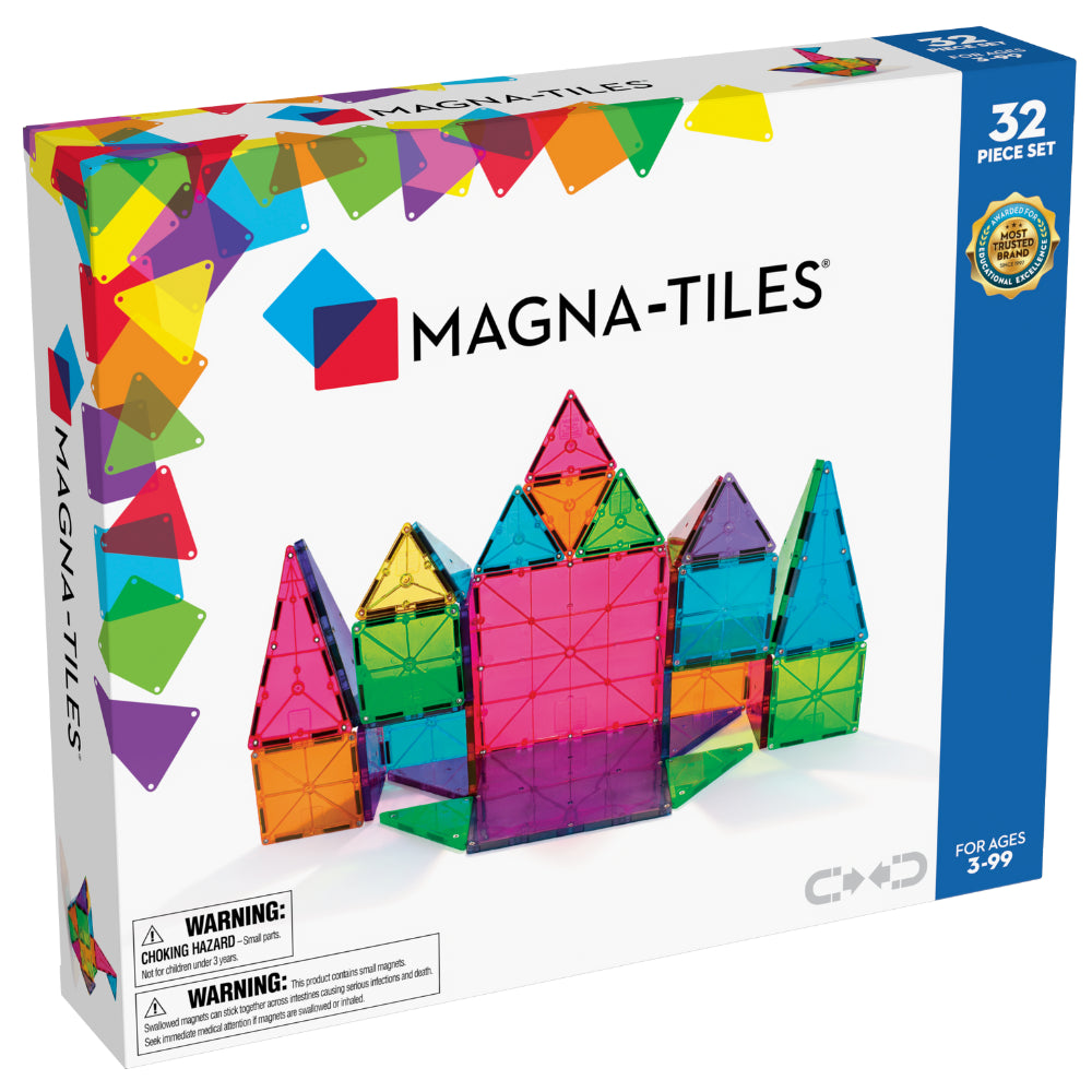 Magna-Tiles Classic 32 Piece Set | shopnurseryrhymes