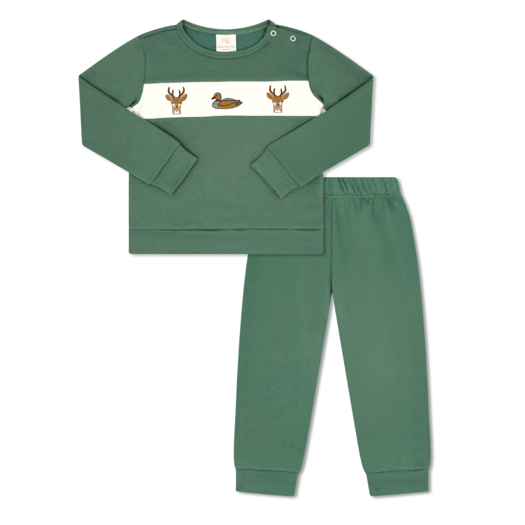 Lullaby Set Bayou Play Set, Griffin Green with Mallard