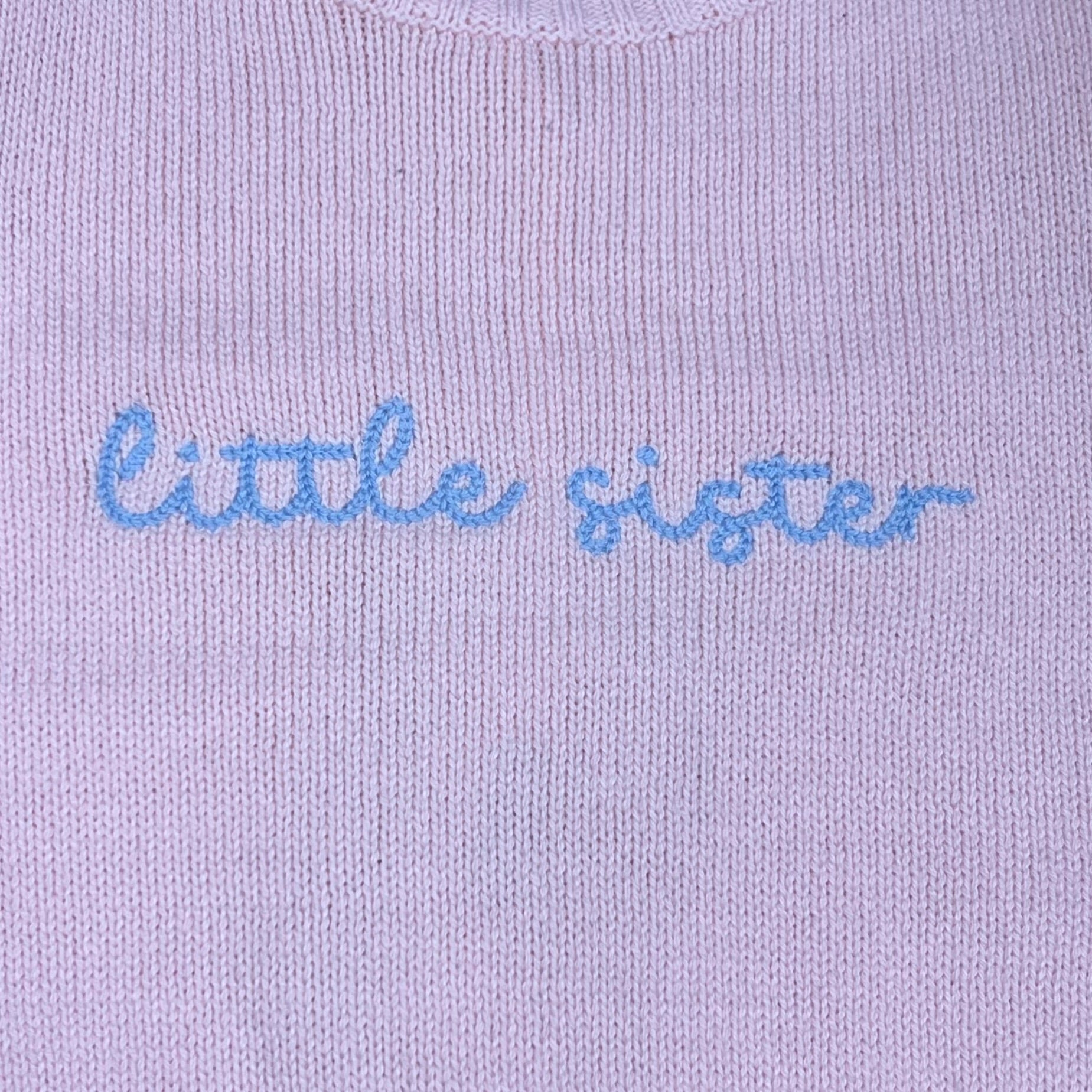 Ellsworth + Ivey Little Sister Crewneck Sweater