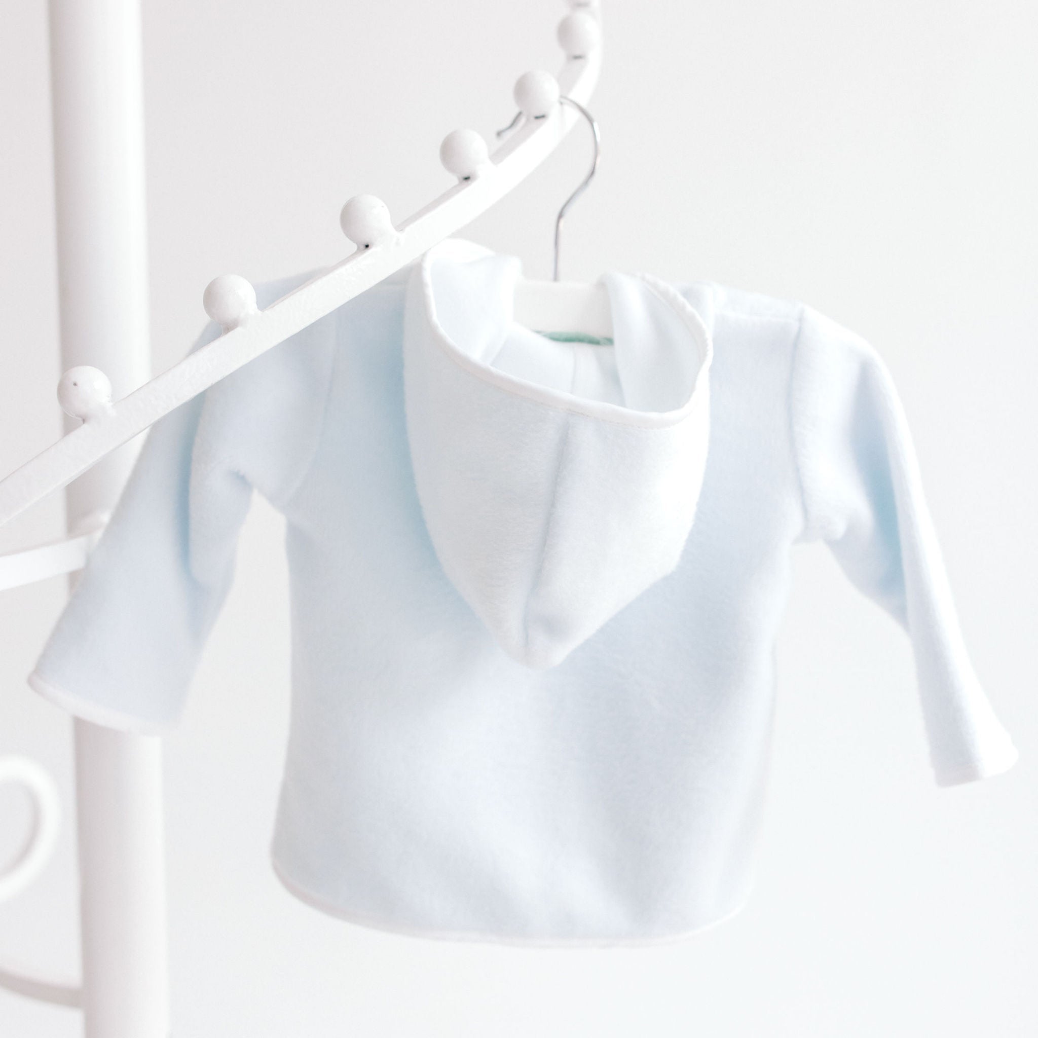 Terry Tots Fleece Jacket, Blue